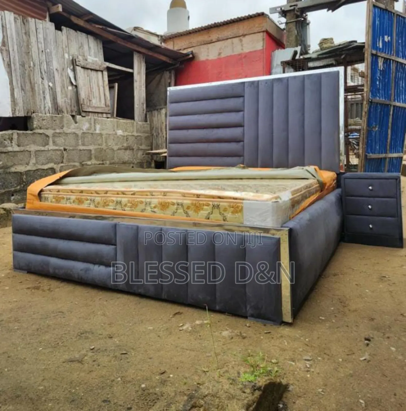 Luxury Upholstery Full Paded Bed Frame