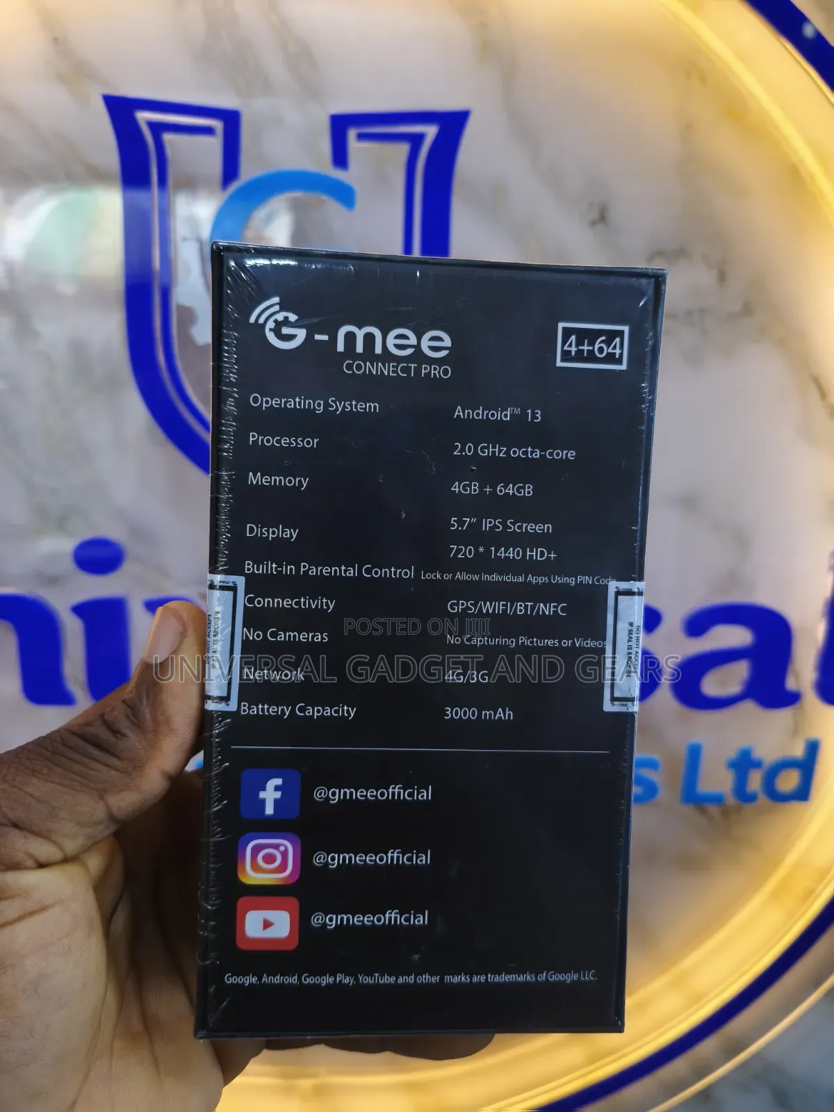 New Mobile Phone 64 GB Black