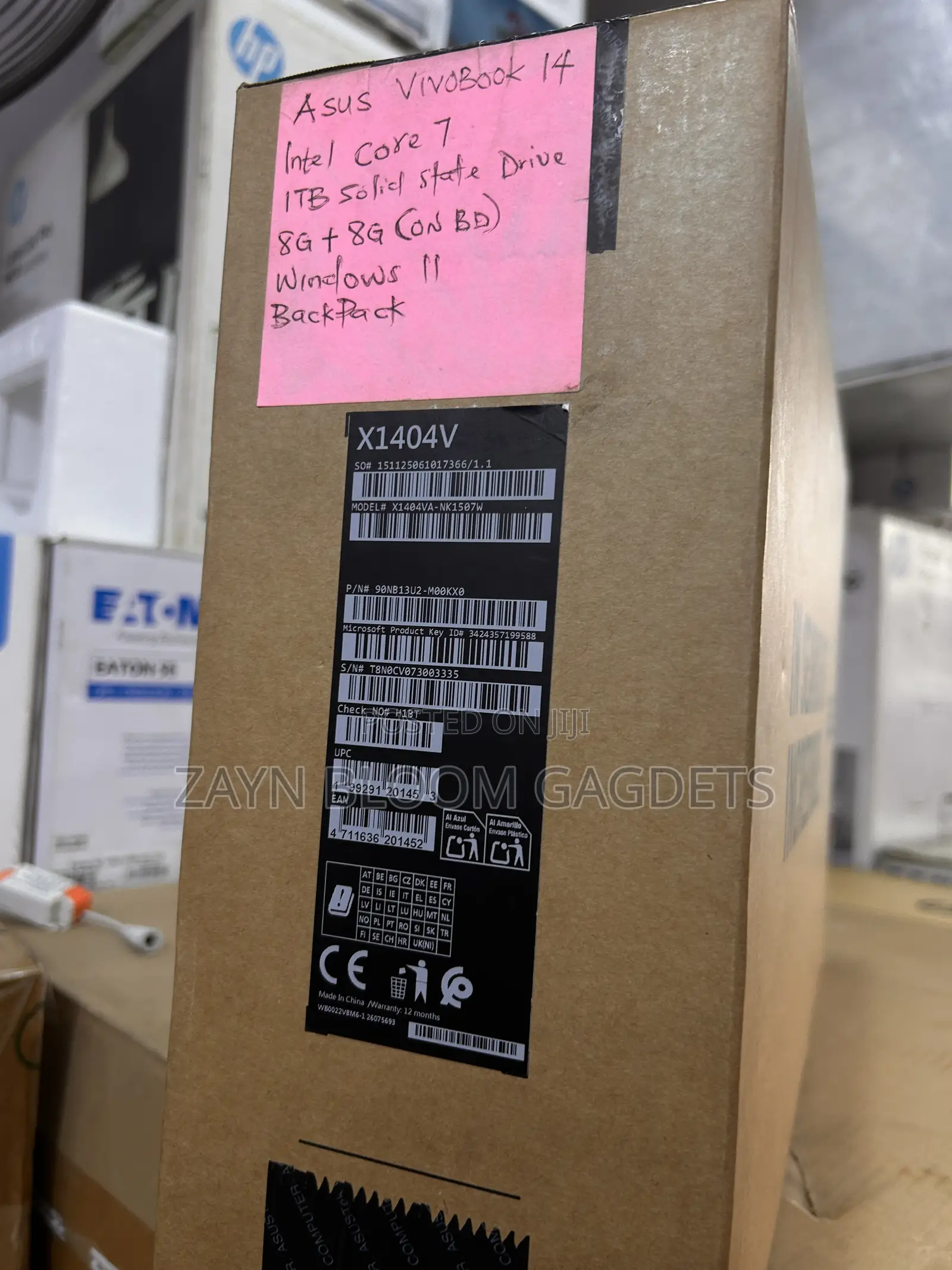 New Laptop Asus Vivobook 14 16GB Intel Core i7 SSD 1T