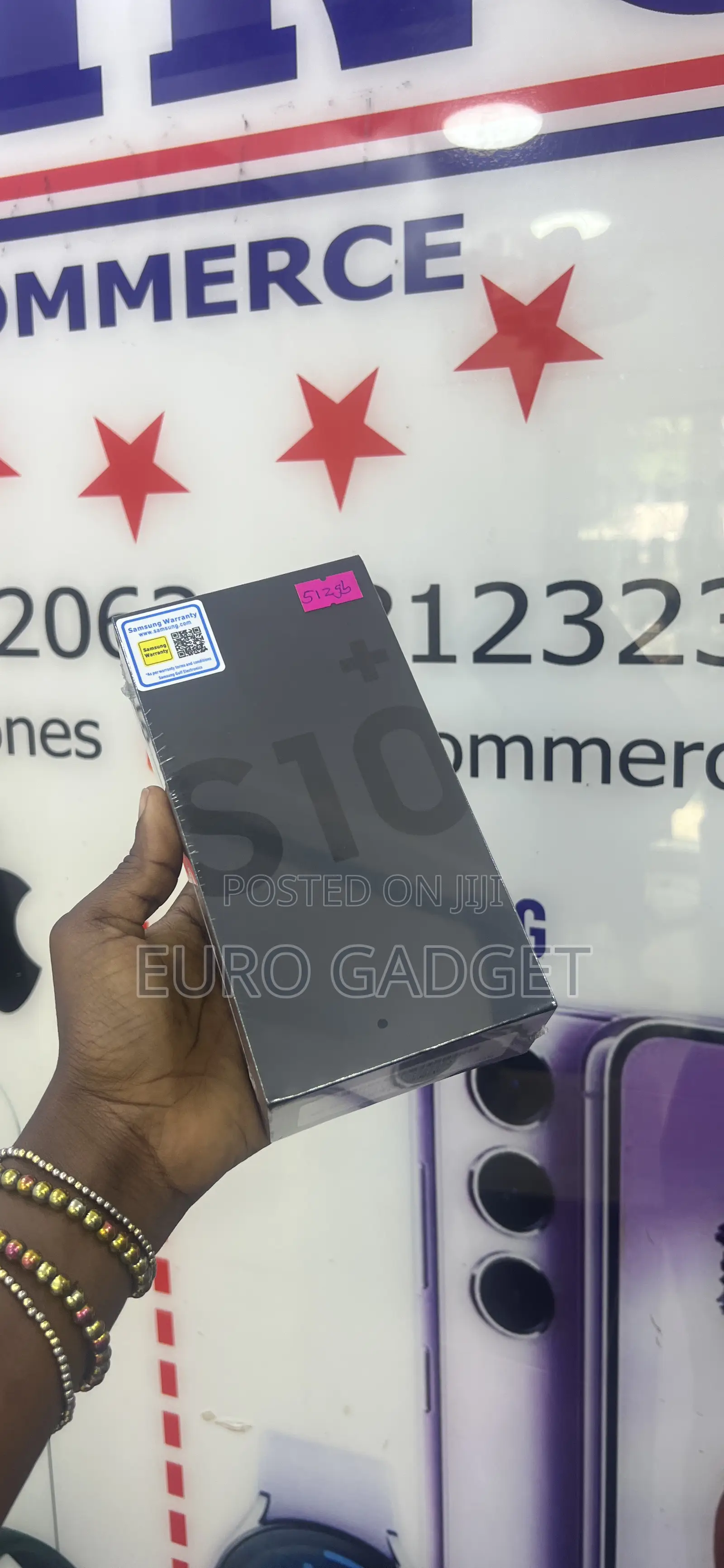 New Samsung Galaxy S10 Plus 512 GB White