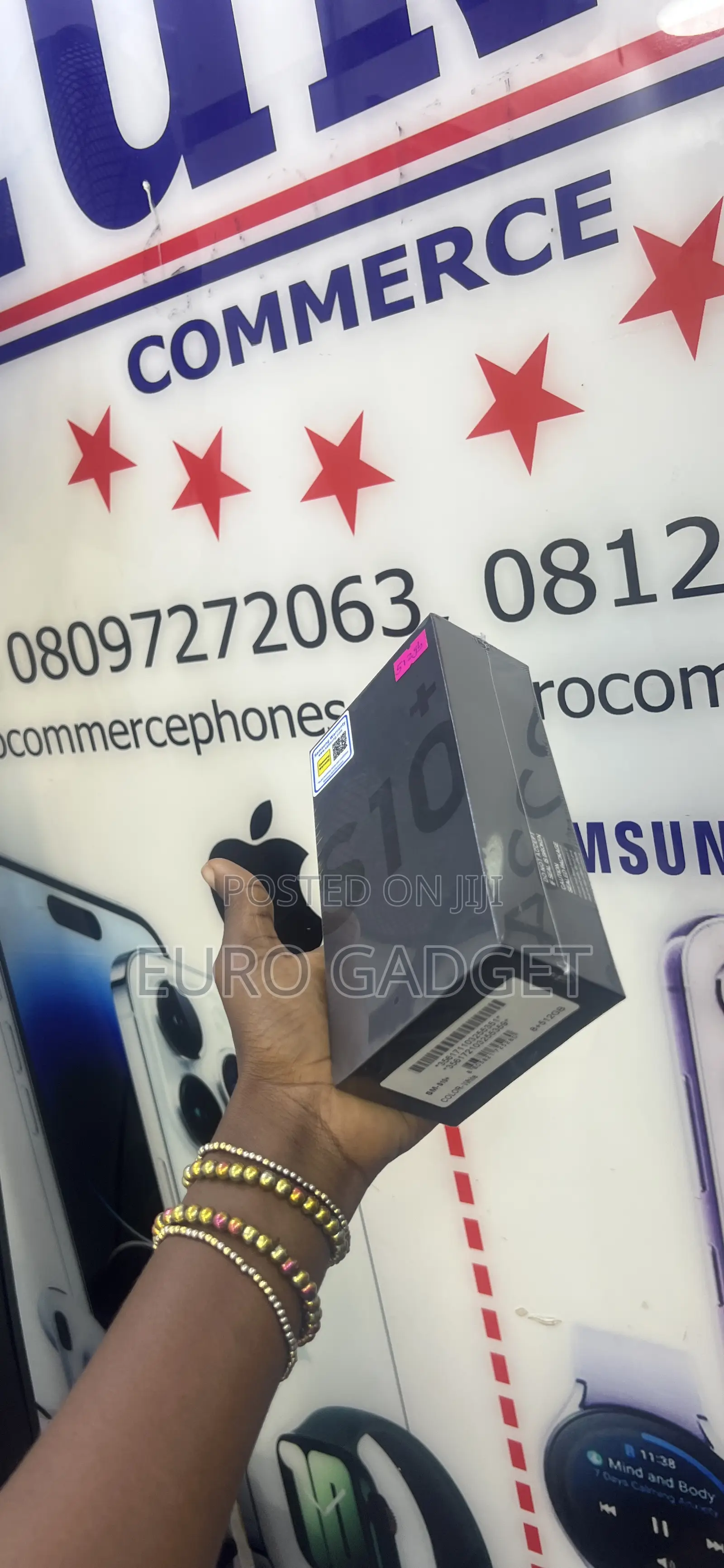 New Samsung Galaxy S10 Plus 512 GB White