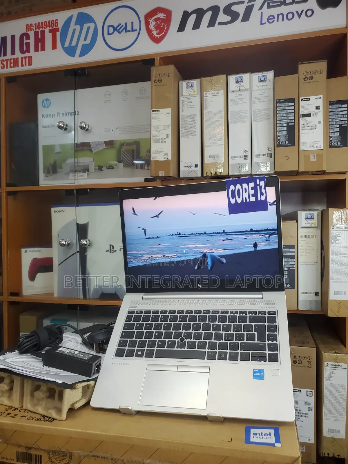 New Laptop HP EliteBook 725 G2 12GB Intel Core i3 SSD 512GB