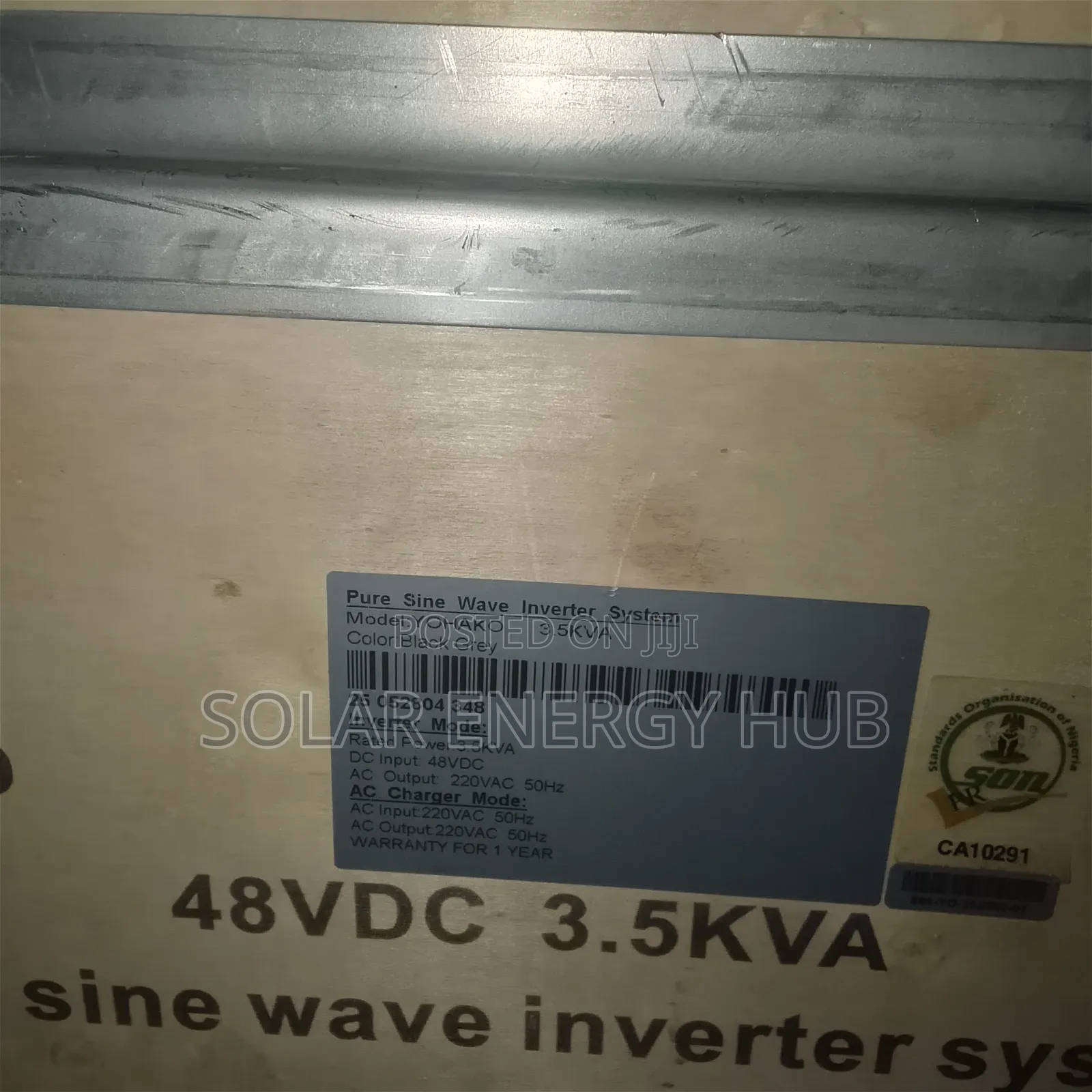 3.5kva/48v Transformer Base Yohako Hybrid Inverter