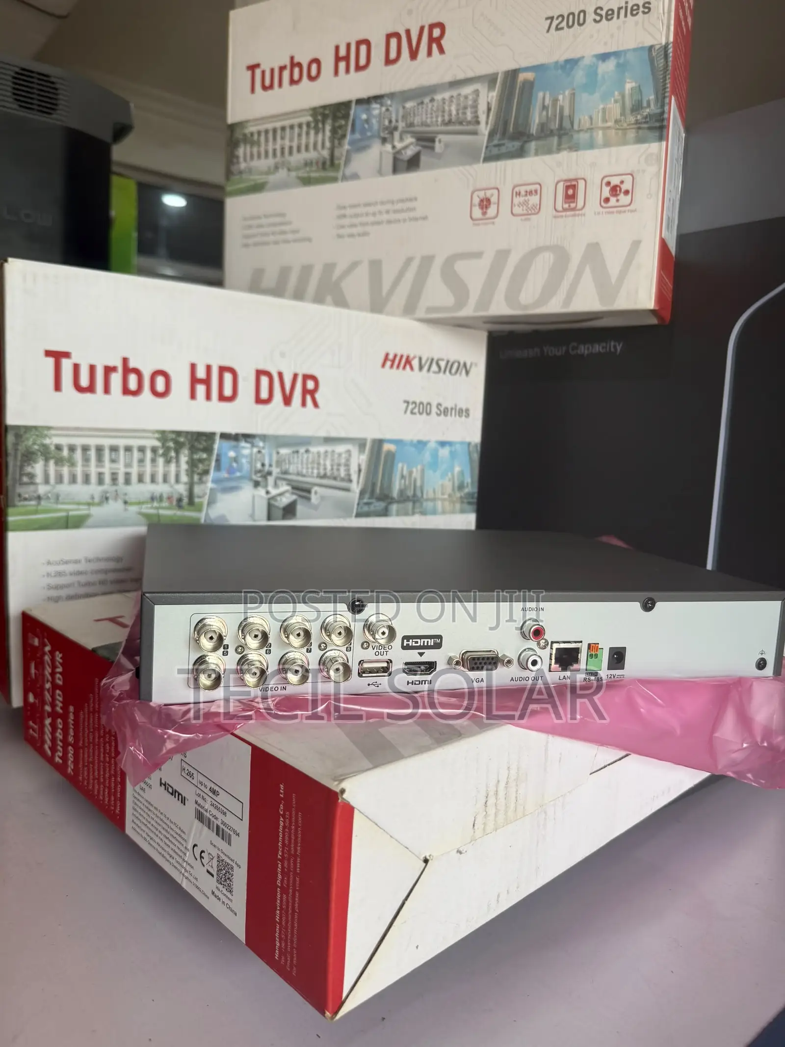 Hikvision 8-Channel Turbo HD AcuSense DVR (4MP) - iDS-7208HQHI-M1/S