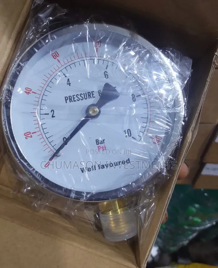 Pressure Gauge-Valve 1-10 Meters
