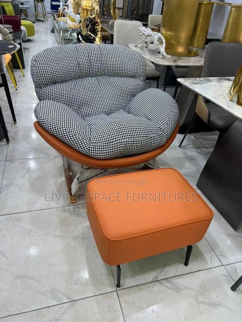 Comfortable Rocking Chair With Footrest
