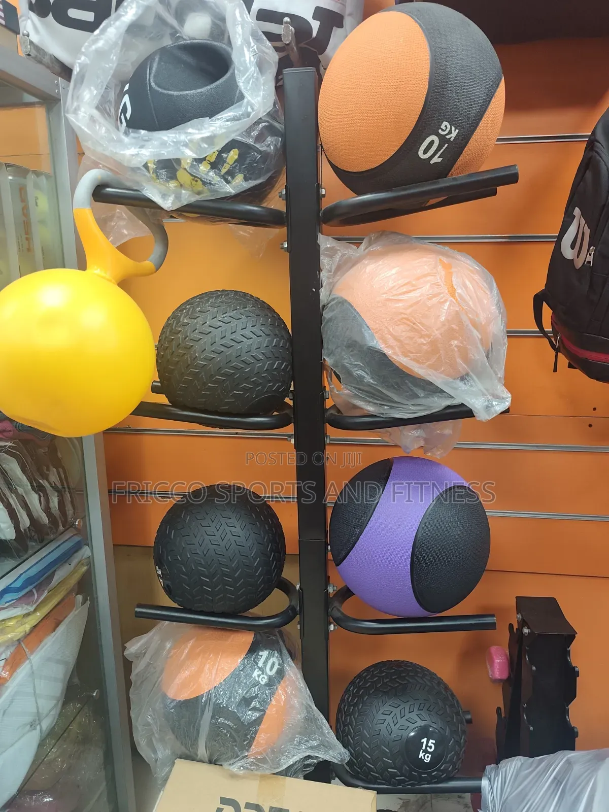 Medicine Ball Rack