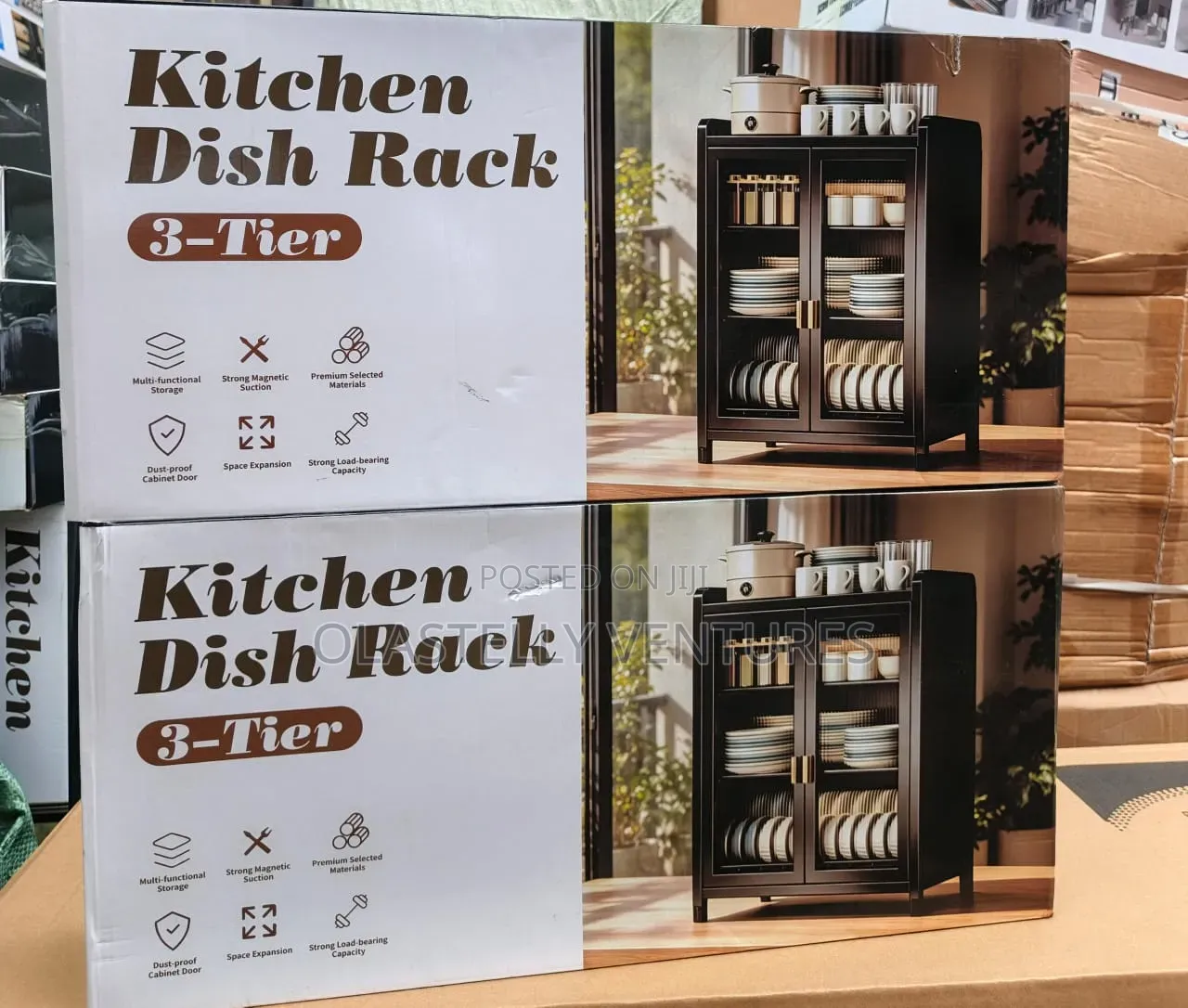 Cabinet 3layer Kitchen Dish Drainer