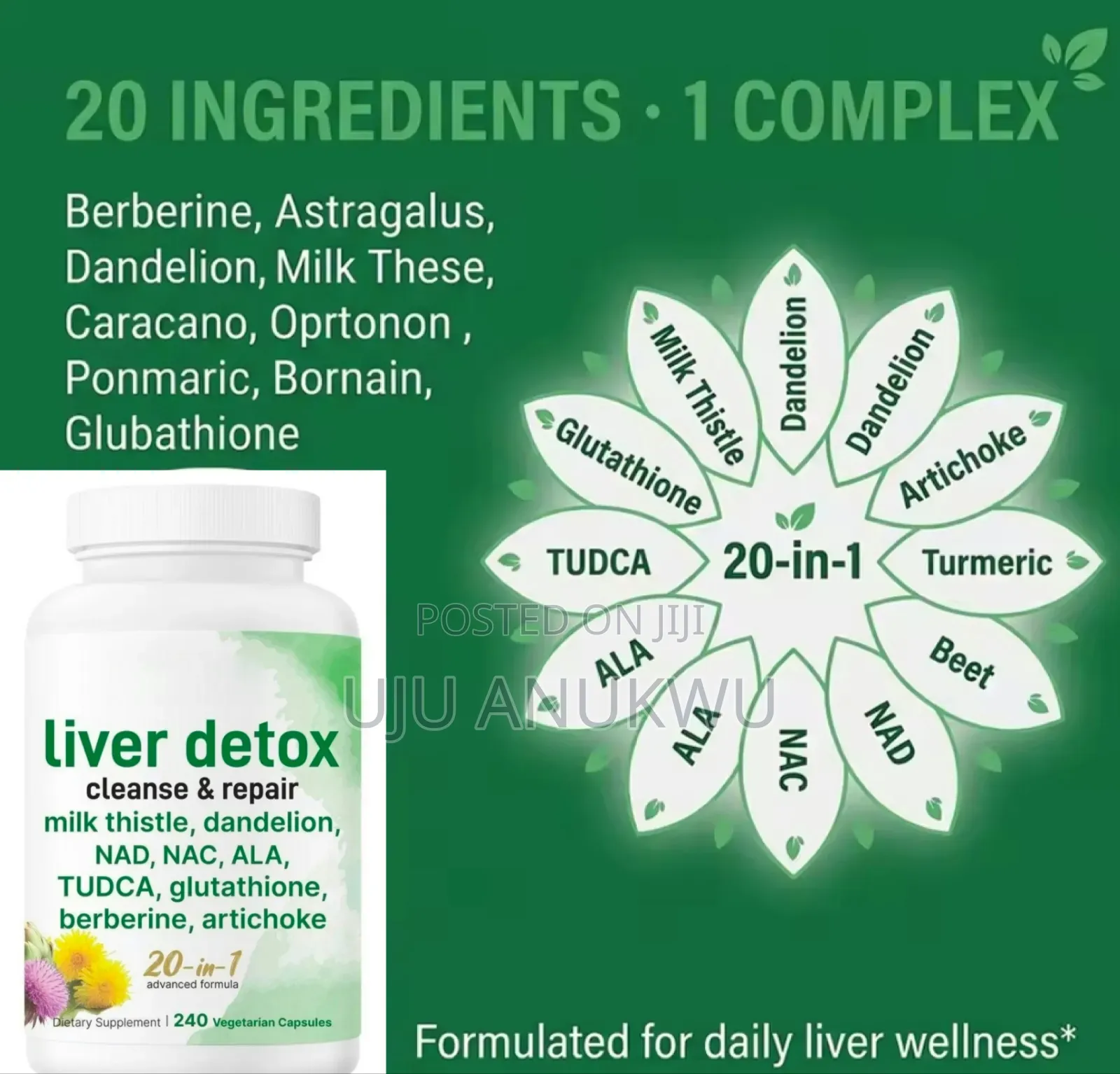 Microingredients Liver Detox Cleanse and Repair