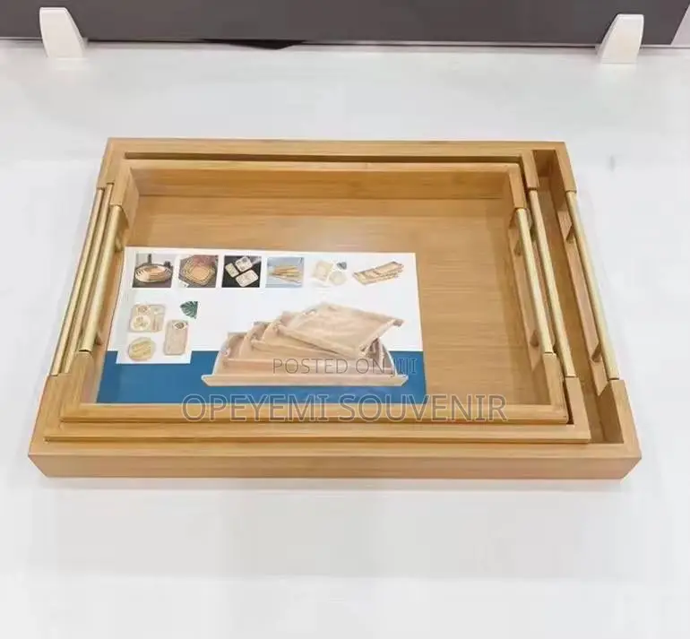 3 in 1 Bamboo Tray