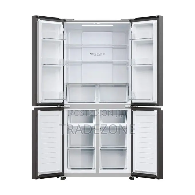Haier Thermocool Ref SxS Frost Free HRF-525SS (NG) R6 SLV