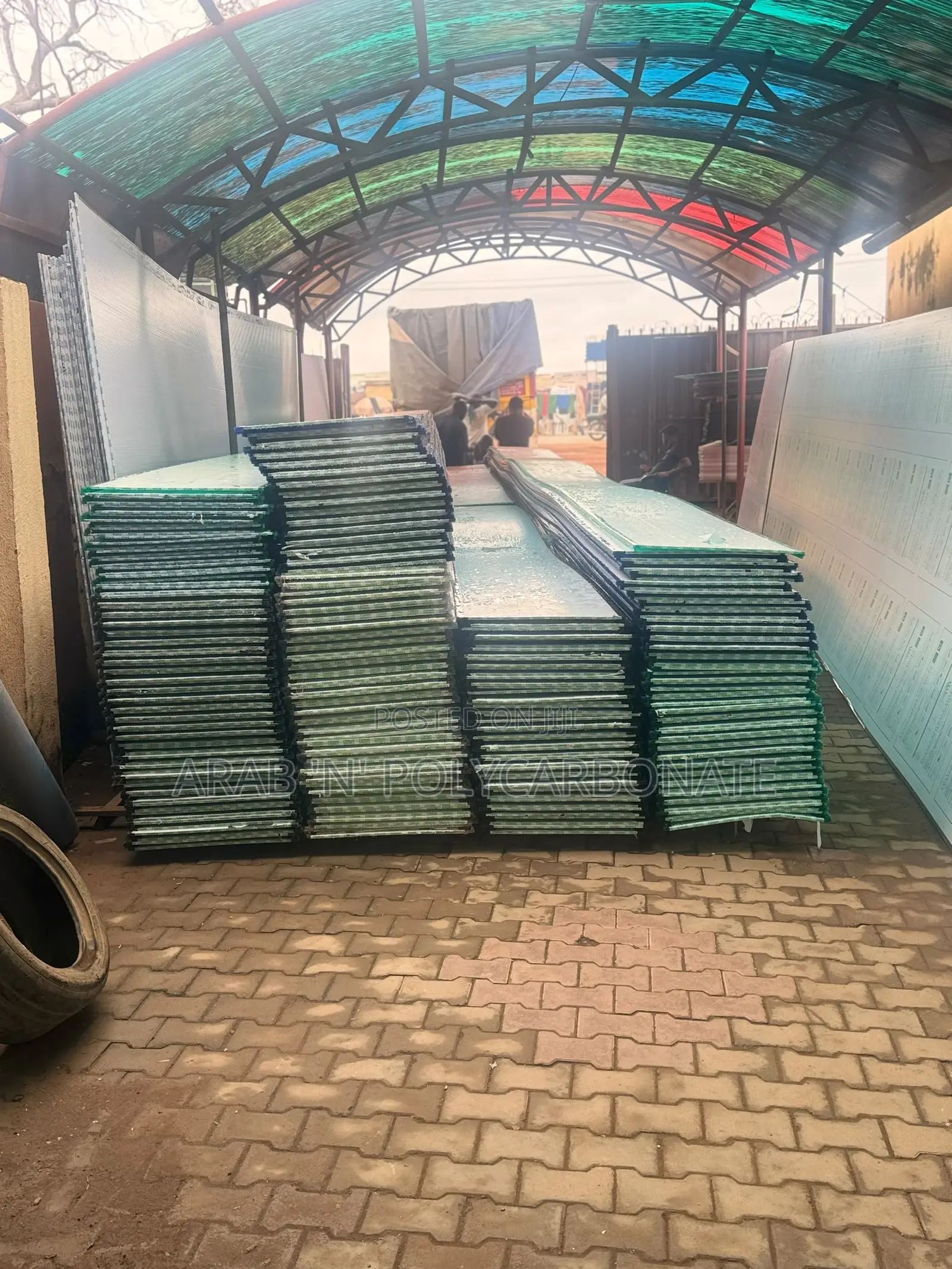 Class Danpalon Polycarbonate Carport Cover