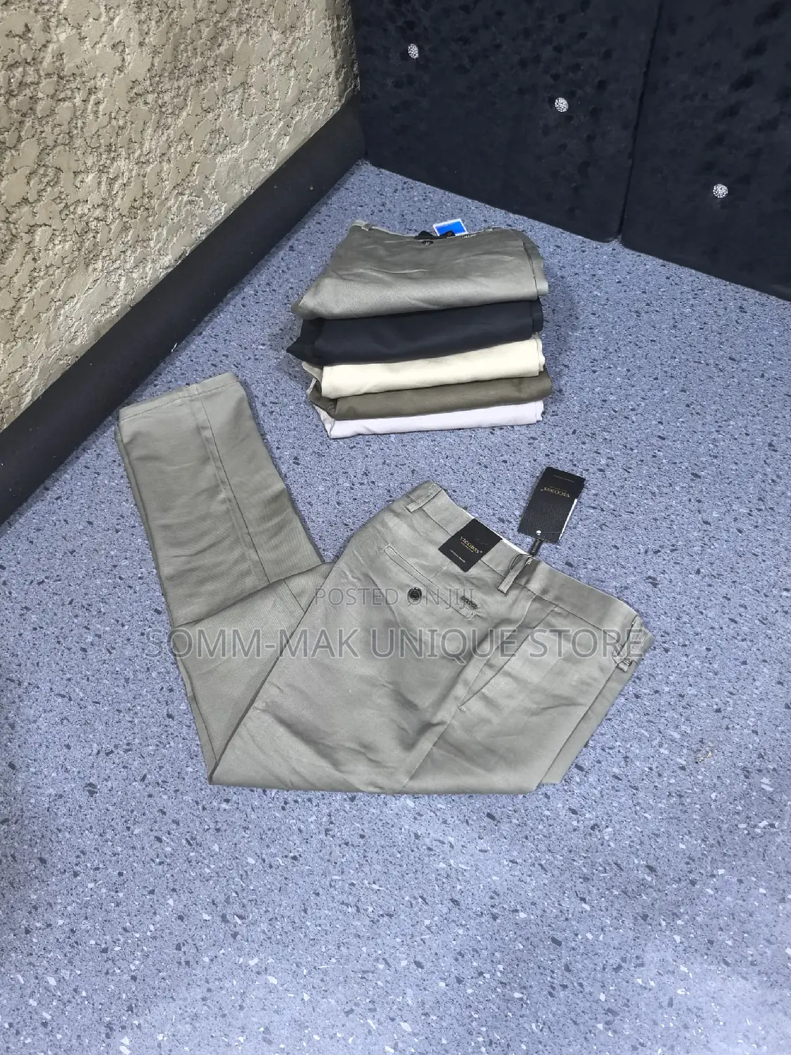 Vicoboss Men’s Premium Chino Trousers