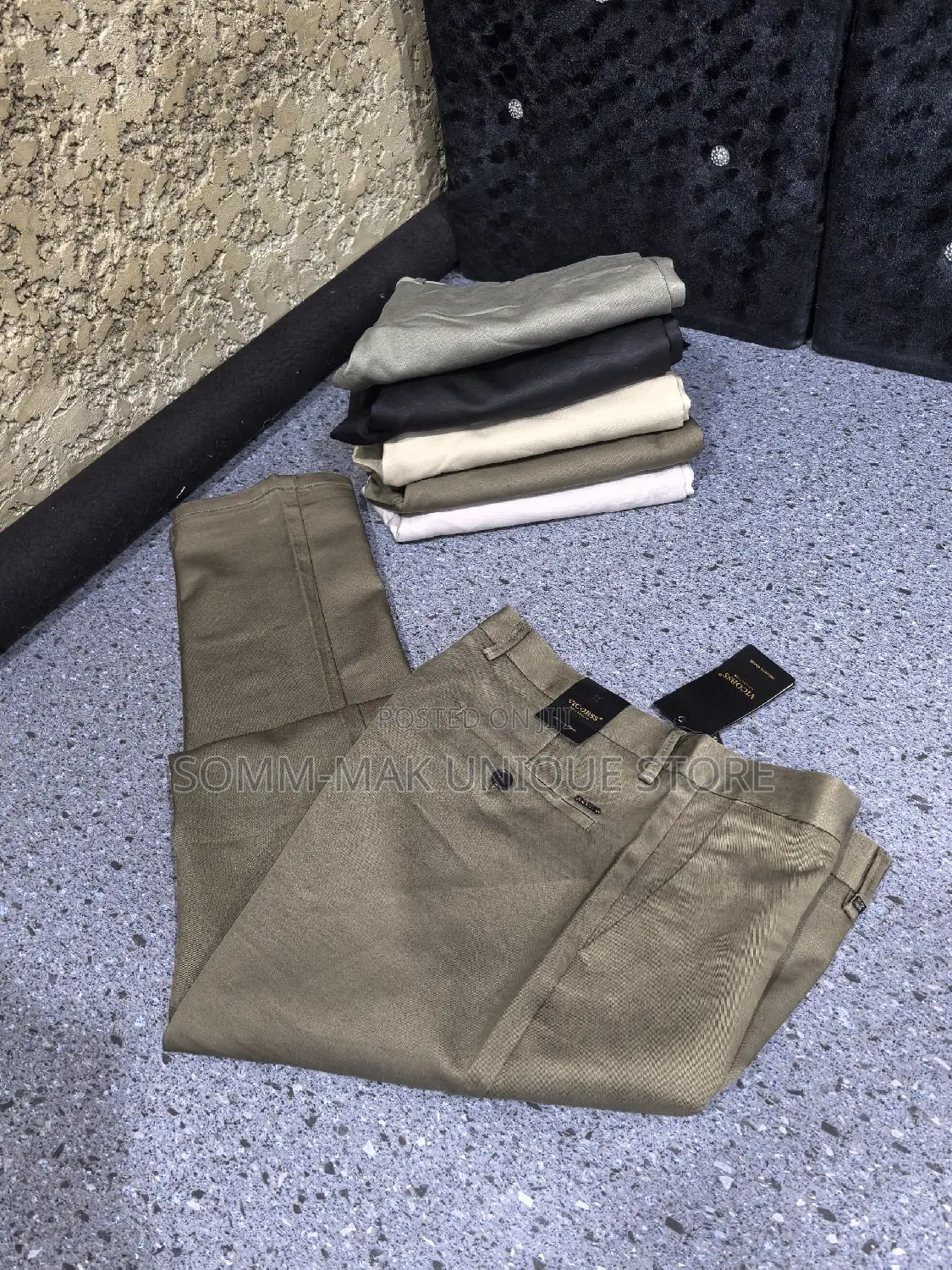 Vicoboss Men’s Premium Chino Trousers