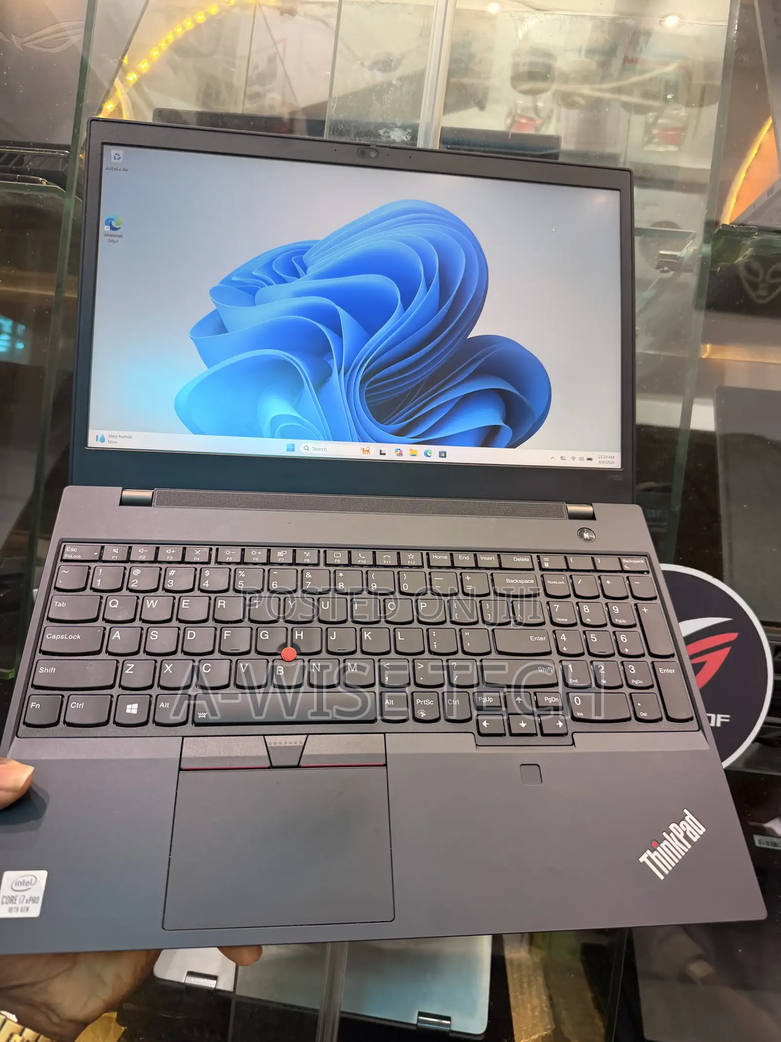 Laptop Lenovo ThinkPad P15s 16GB Intel Core i7 SSD 512GB