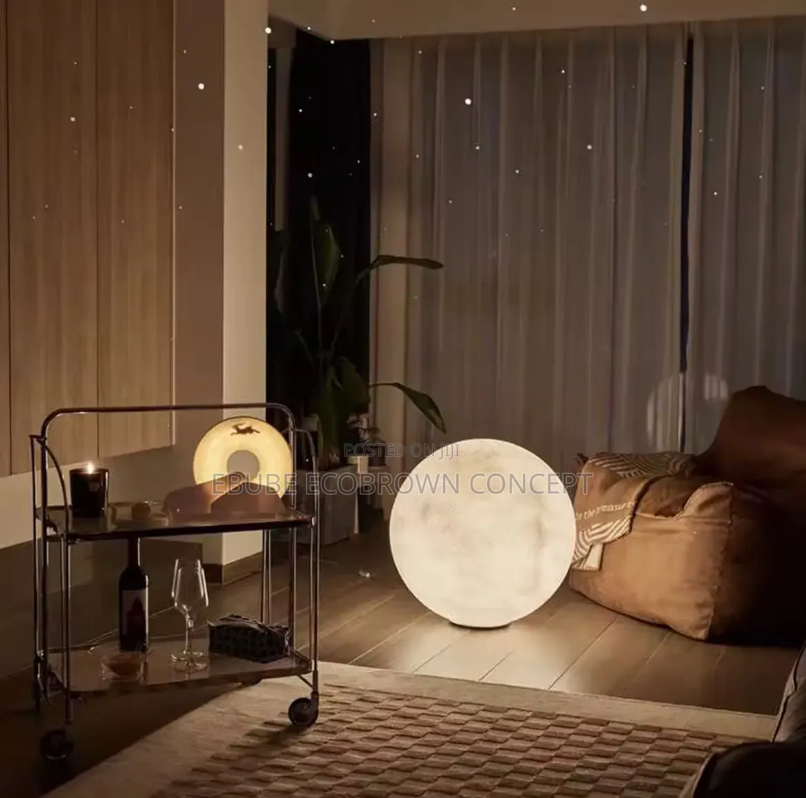Round Ball Design Indoor/Outdoor Lamp Light