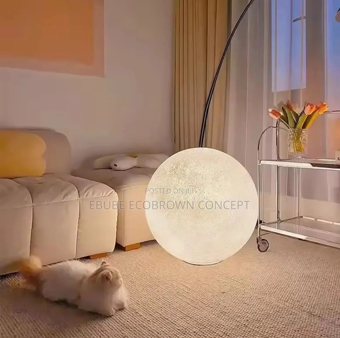 Round Ball Design Indoor/Outdoor Lamp Light