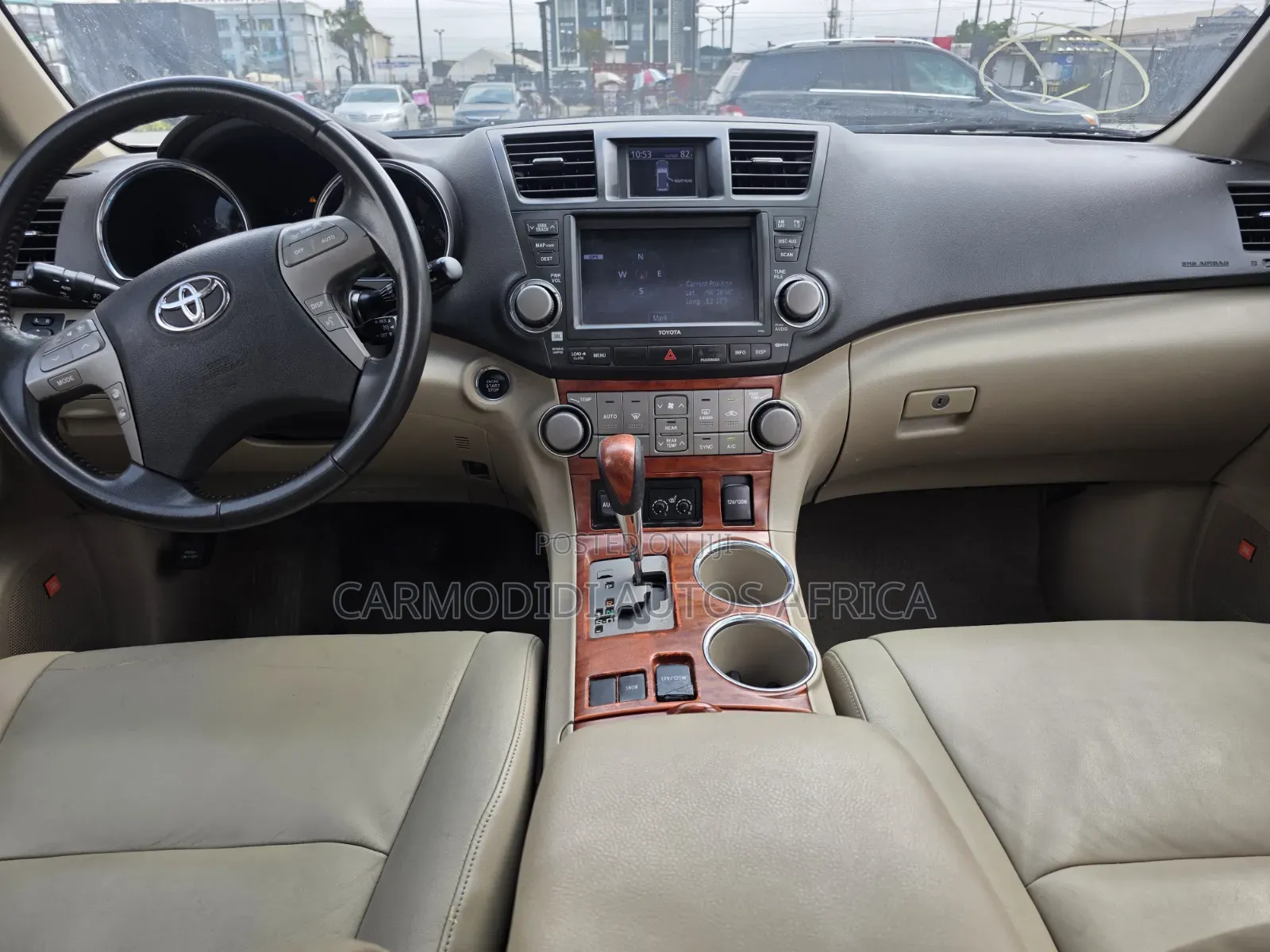 Toyota Highlander Limited 4x4 2008 Gold