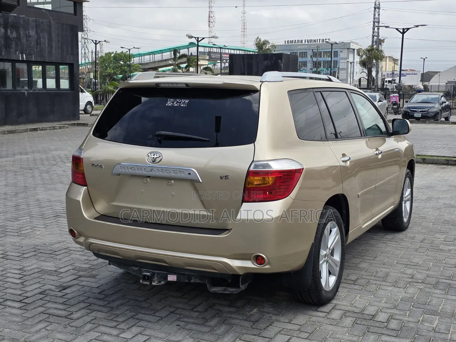Toyota Highlander Limited 4x4 2008 Gold