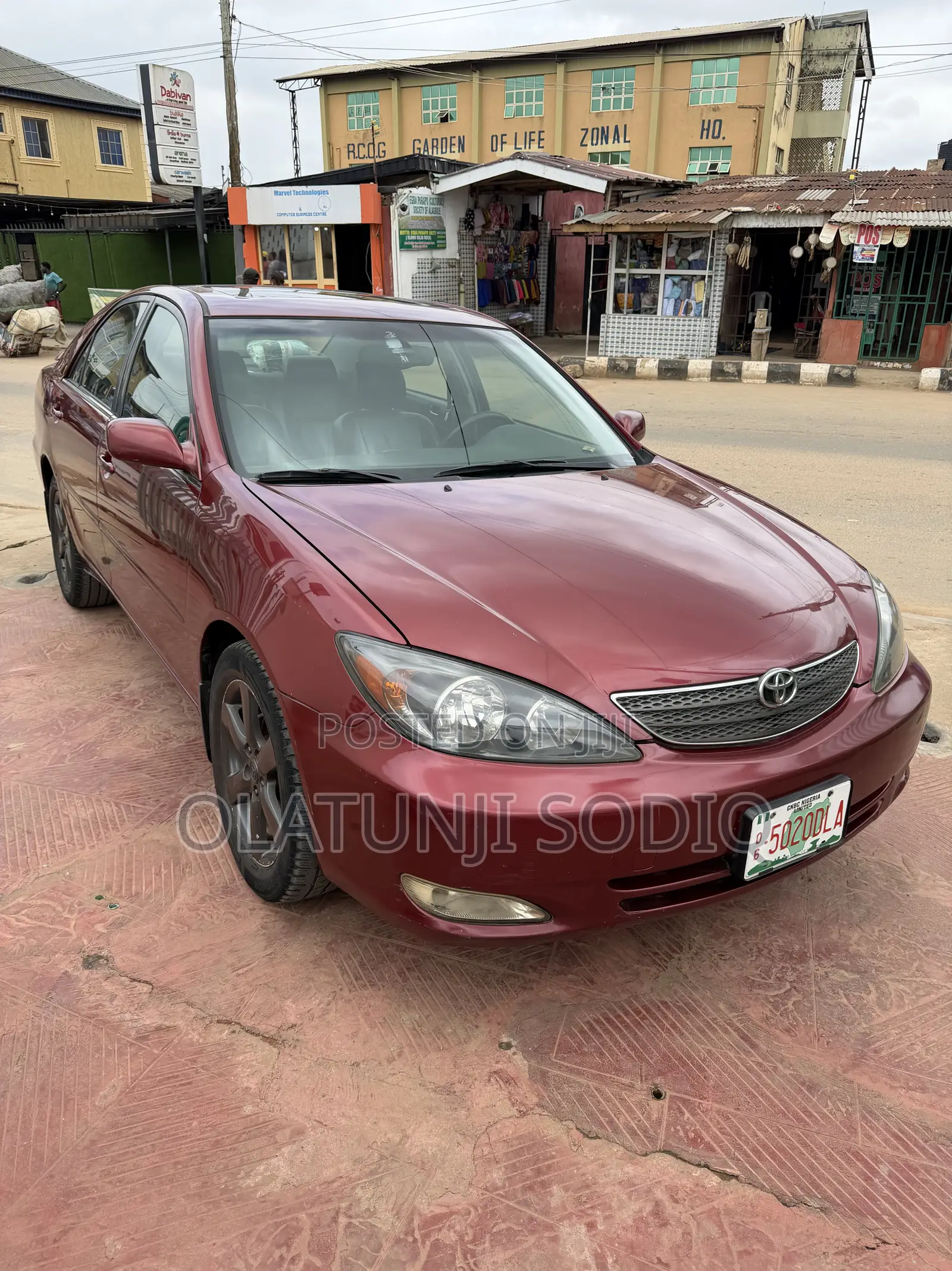 Toyota Camry SE V6 4dr Sedan (3.0L 6cyl 4A) 2003 Red