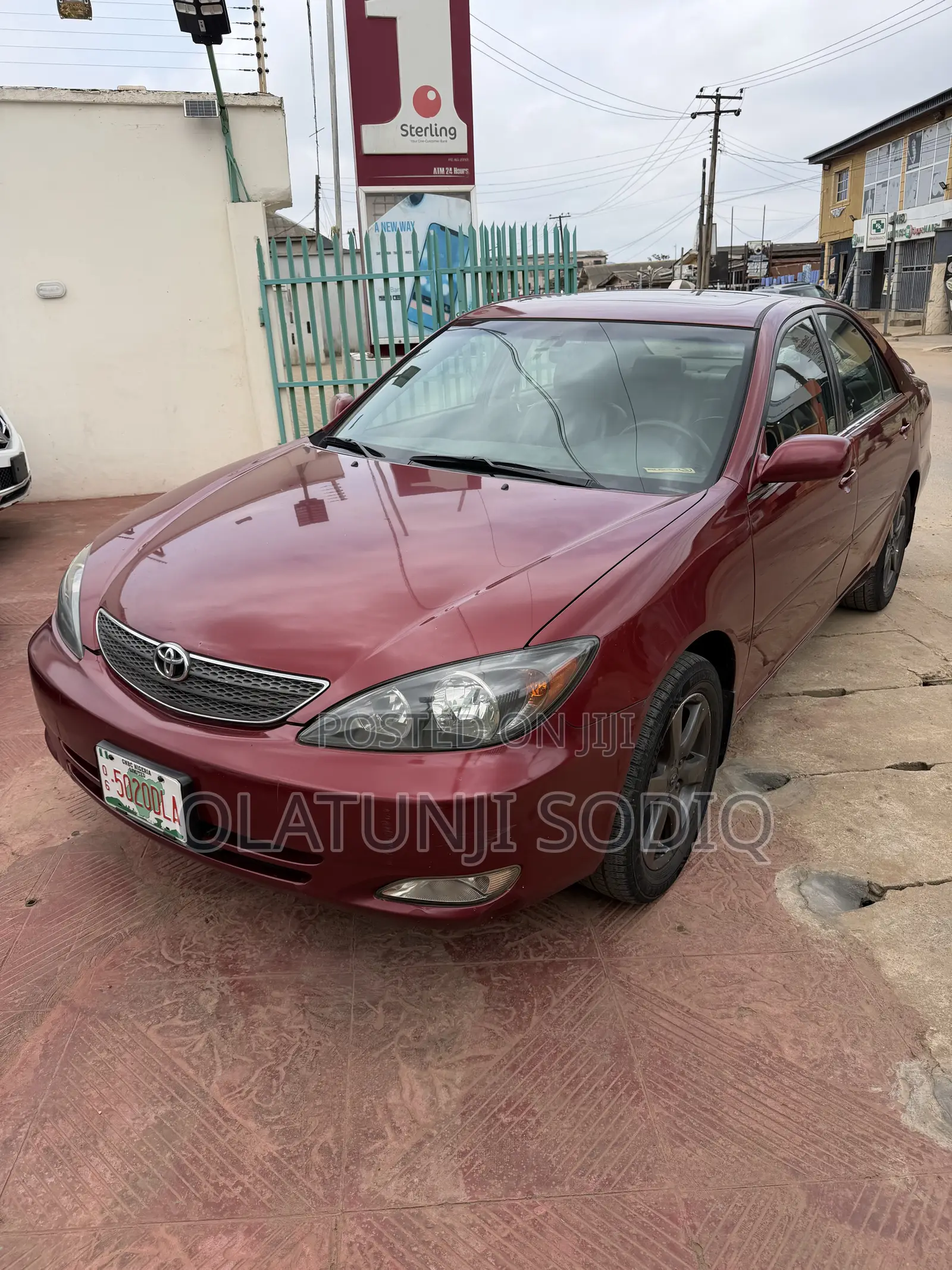 Toyota Camry SE V6 4dr Sedan (3.0L 6cyl 4A) 2003 Red