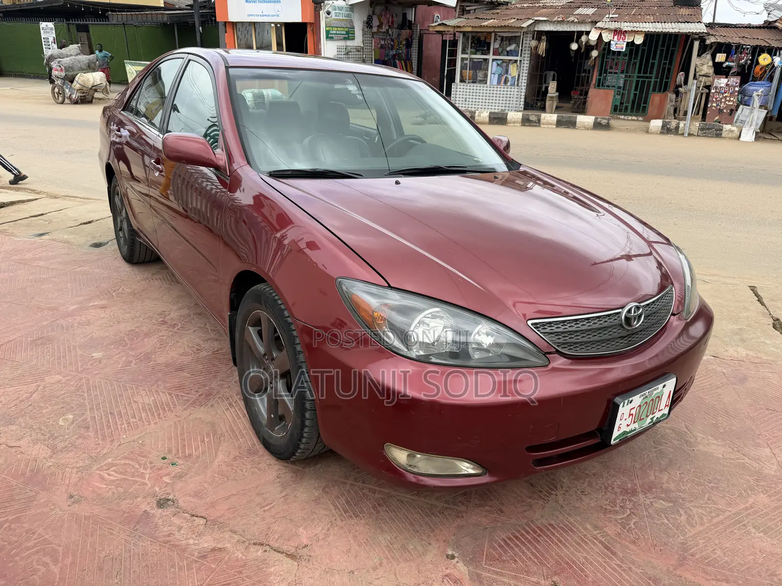 Toyota Camry SE V6 4dr Sedan (3.0L 6cyl 4A) 2003 Red