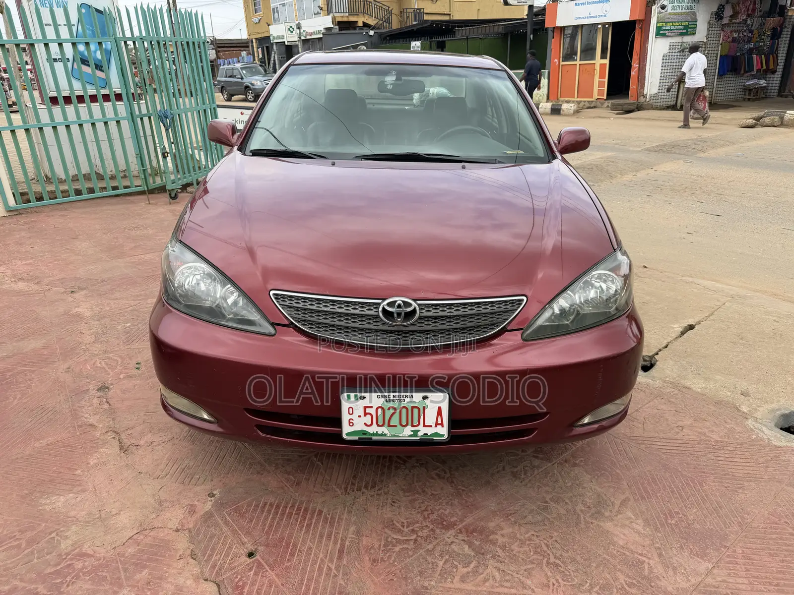 Toyota Camry SE V6 4dr Sedan (3.0L 6cyl 4A) 2003 Red