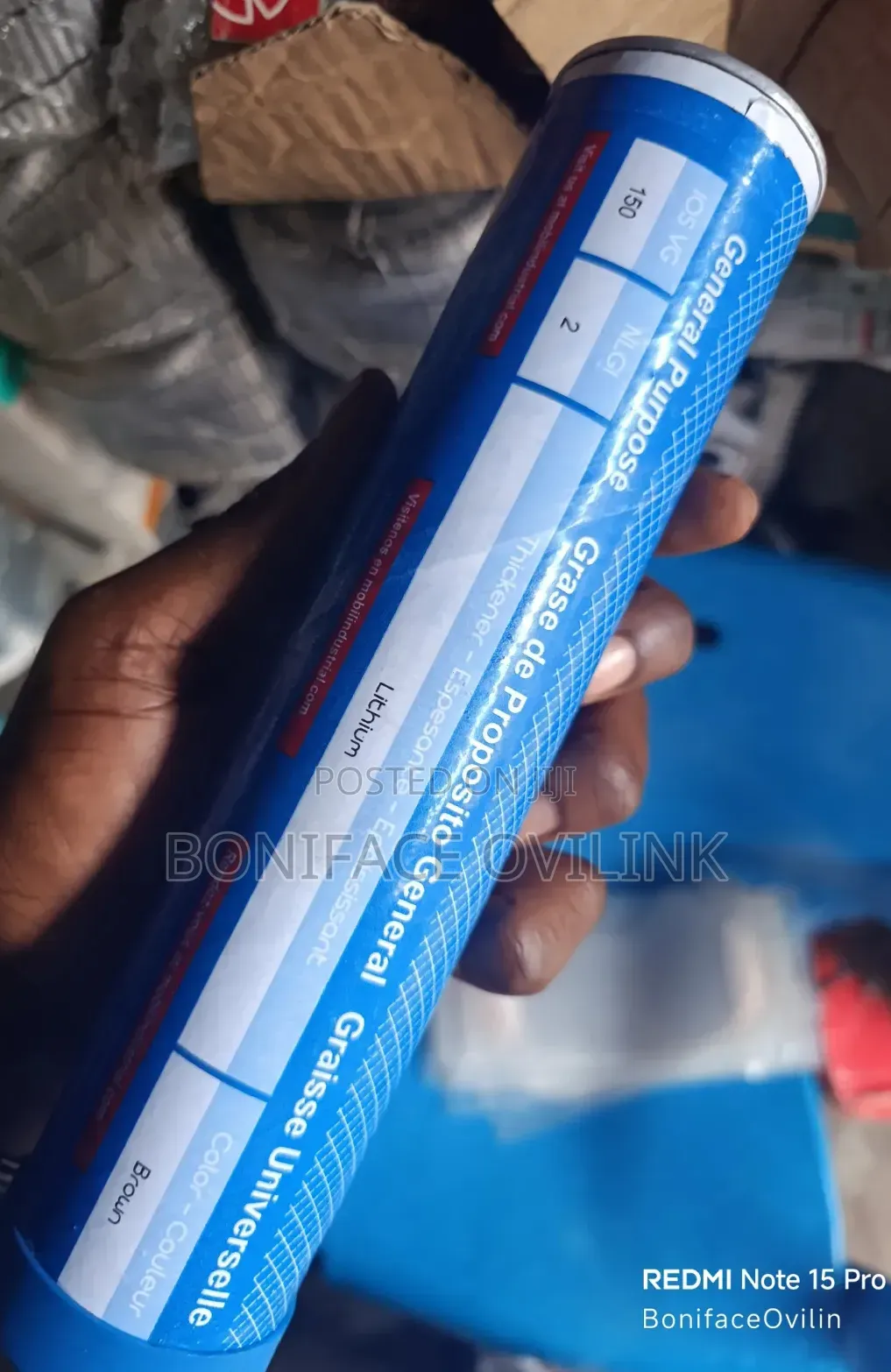 Mobile Grease Mobilux EP 2 Cartridge Tube