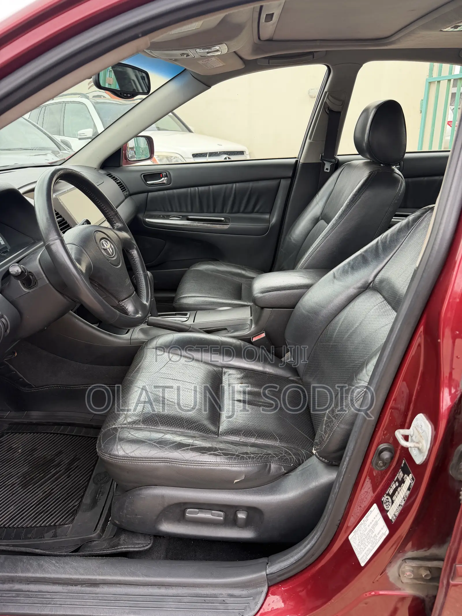 Toyota Camry SE V6 4dr Sedan (3.0L 6cyl 4A) 2003 Red
