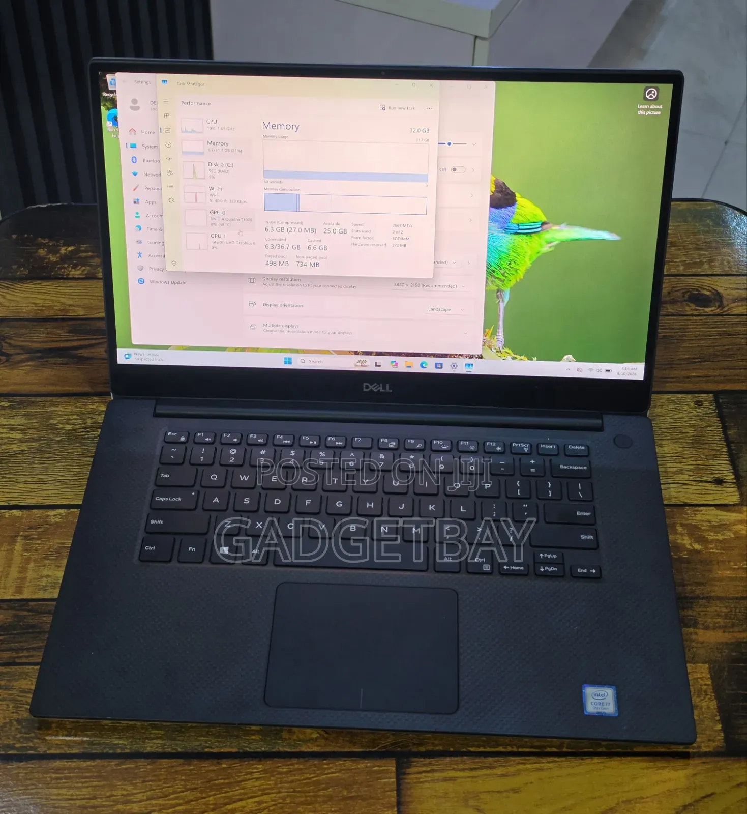 Laptop Dell Precision 5540 32GB Intel Core i7 SSD 512GB
