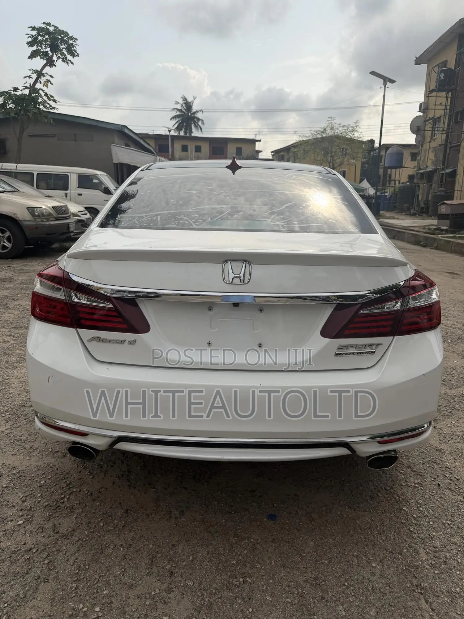 Honda Accord Sport SE 4dr Sedan FWD (2.4L 4cyl 2A) 2017 White