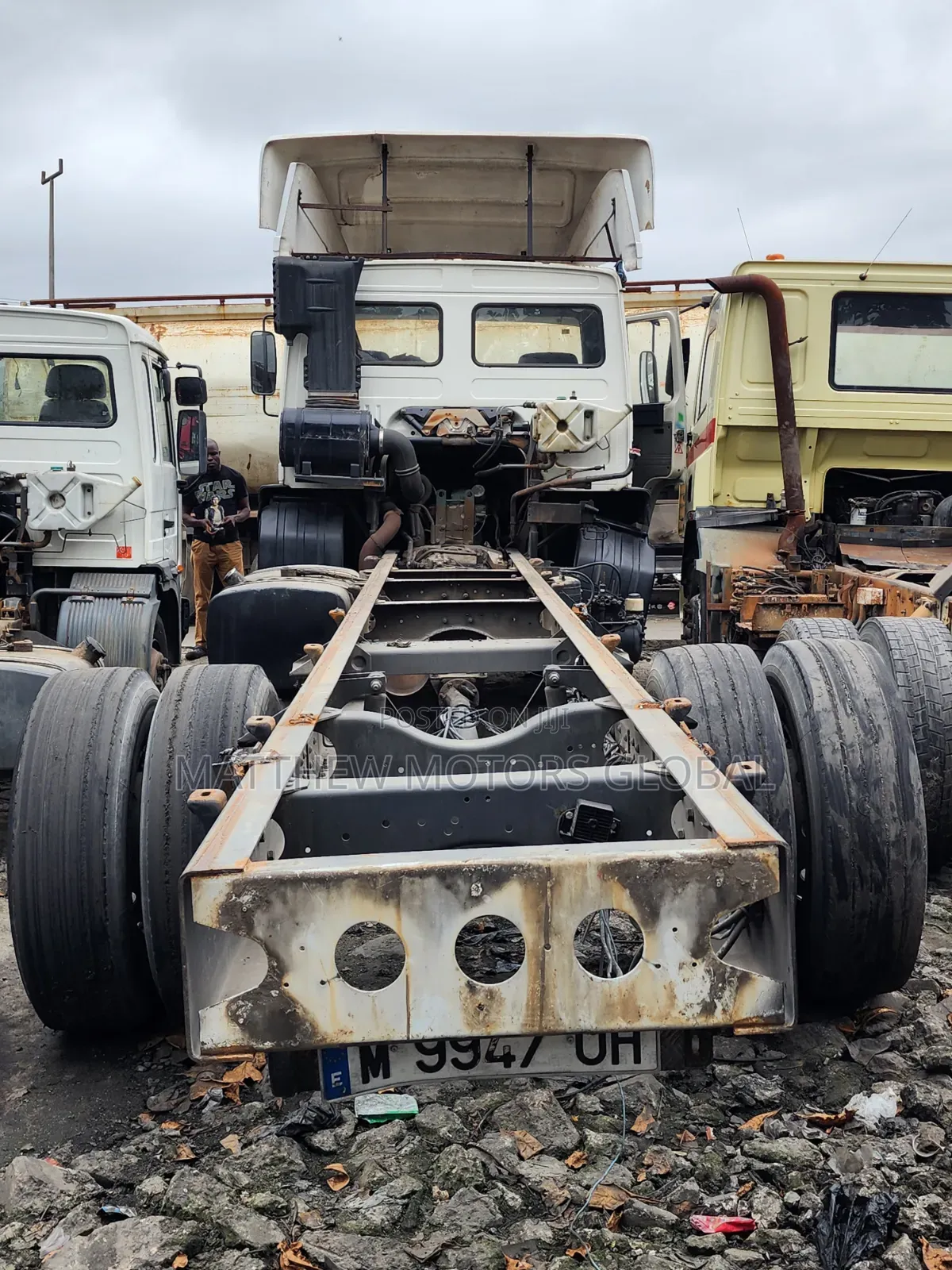 Super Clean Foreign Used Volvo FS7 Truck Cap and Chassis Long Frame