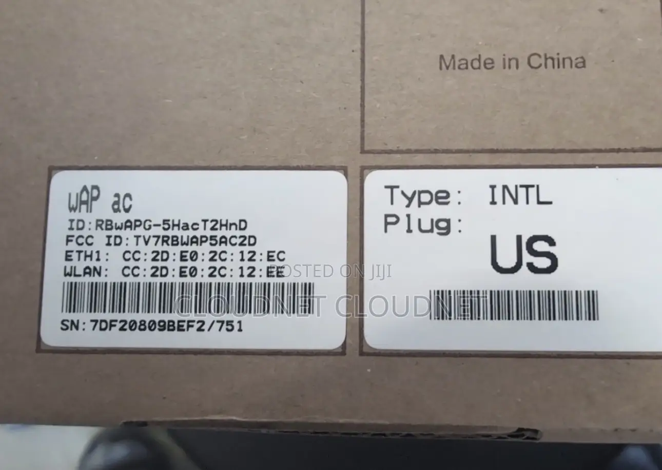 MikroTik wAP AC (RBwAPG‐5HacD2HnD)