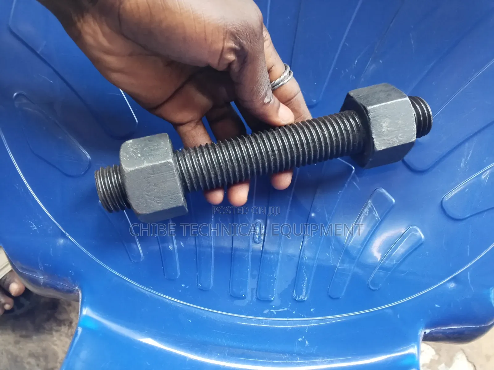 1"x 200mm Stud Bolt and Nut