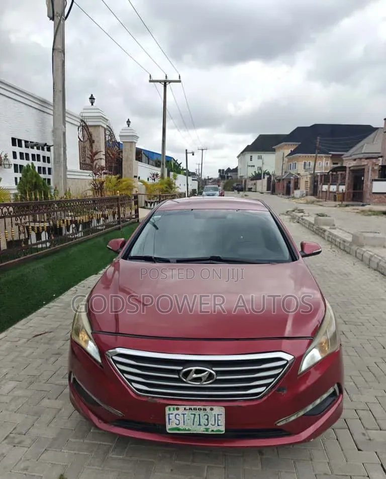 Hyundai Sonata 2015 Red