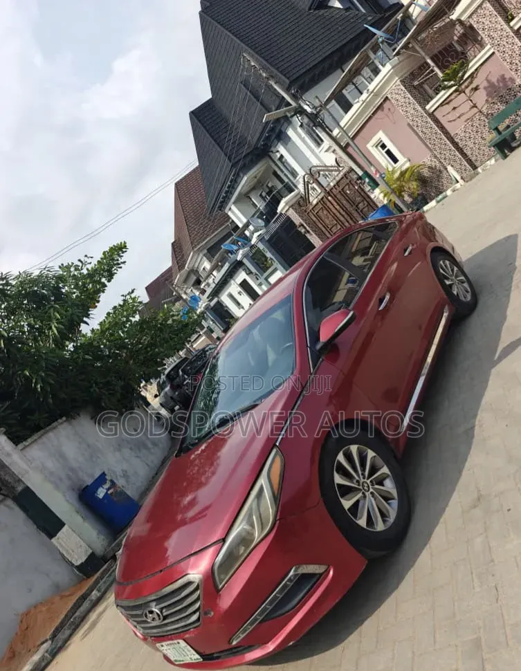 Hyundai Sonata 2015 Red