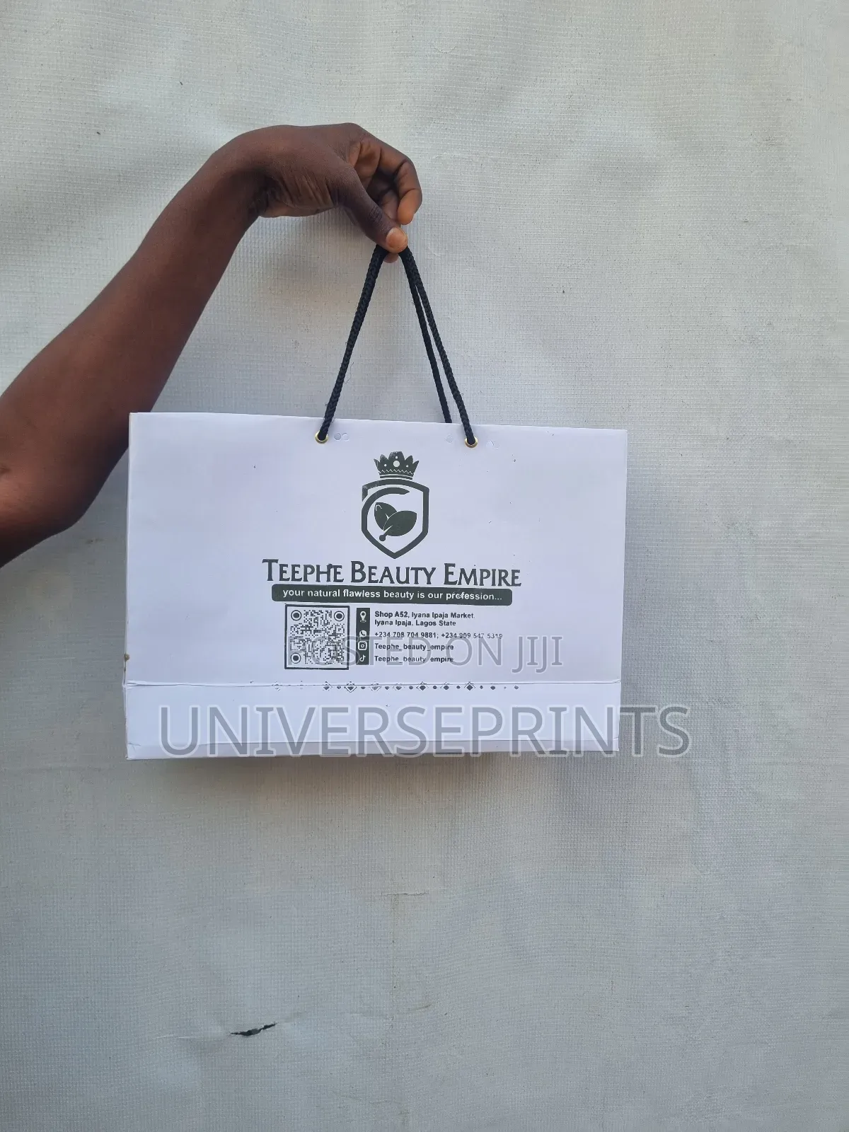 Branded Paper Bag 250gsm One Color Print