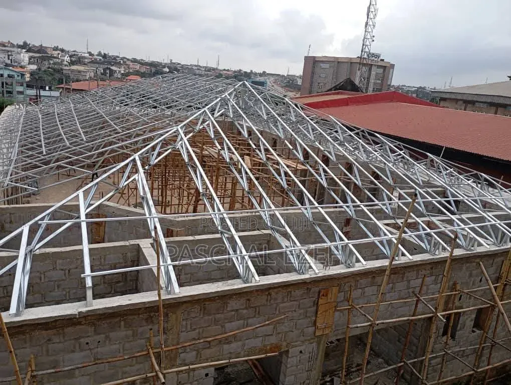 Light Weight Steel Trusses for Roof Carcass