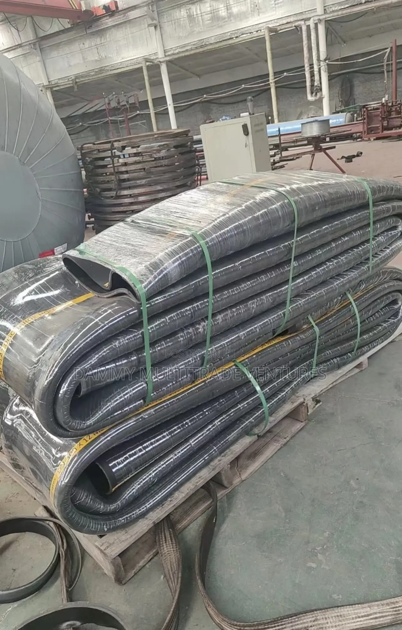 Heavy-Duty Rubber Layflat Hose