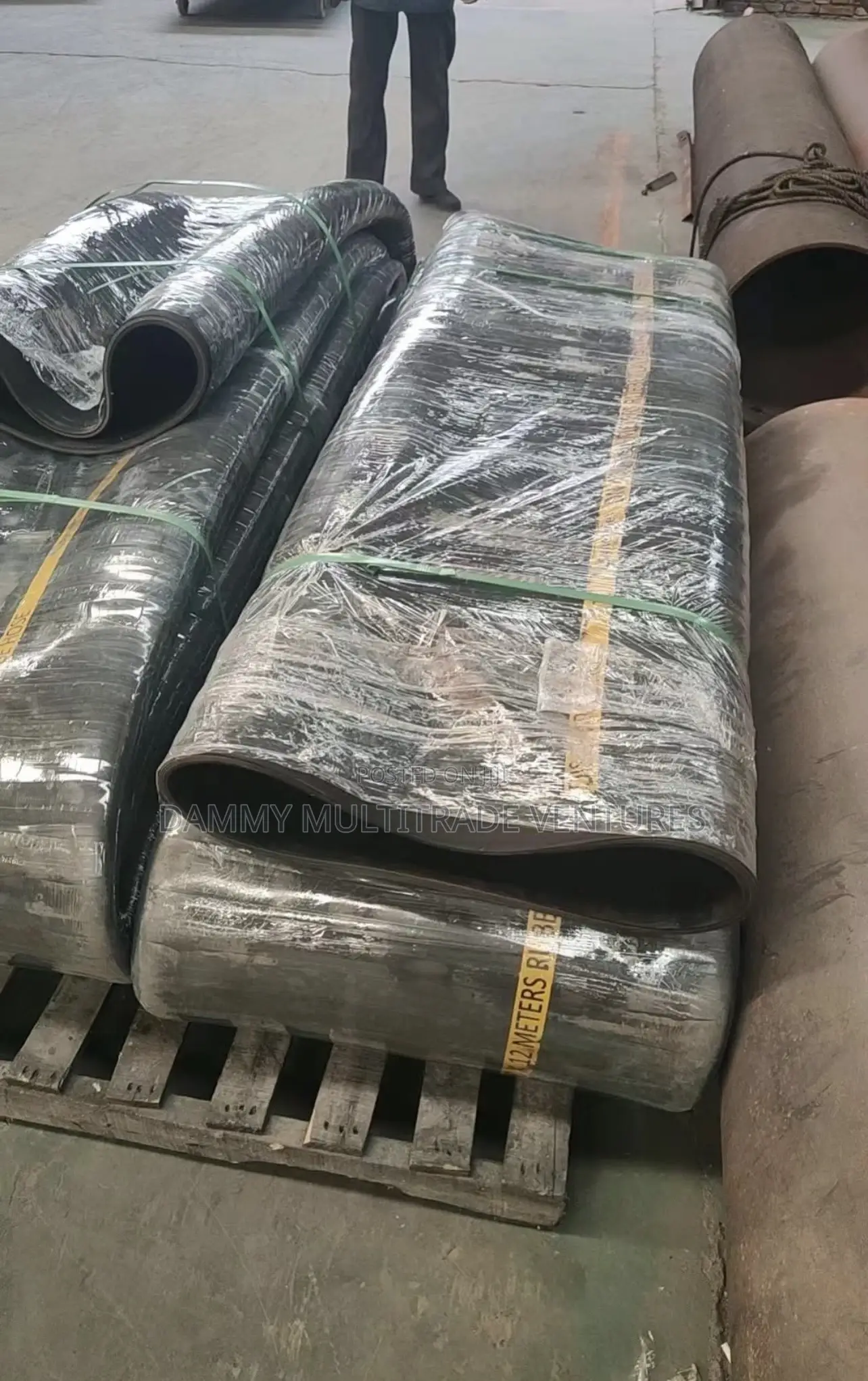 Heavy-Duty Rubber Layflat Hose