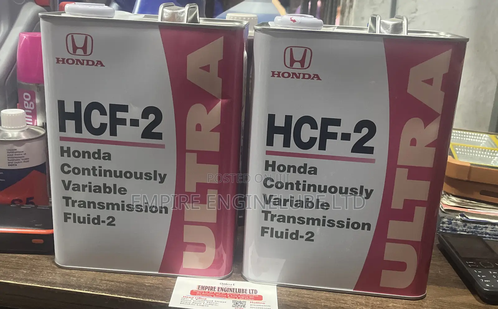 HCF-2 (Honda Continuously Variable Transmission Fluid-2)