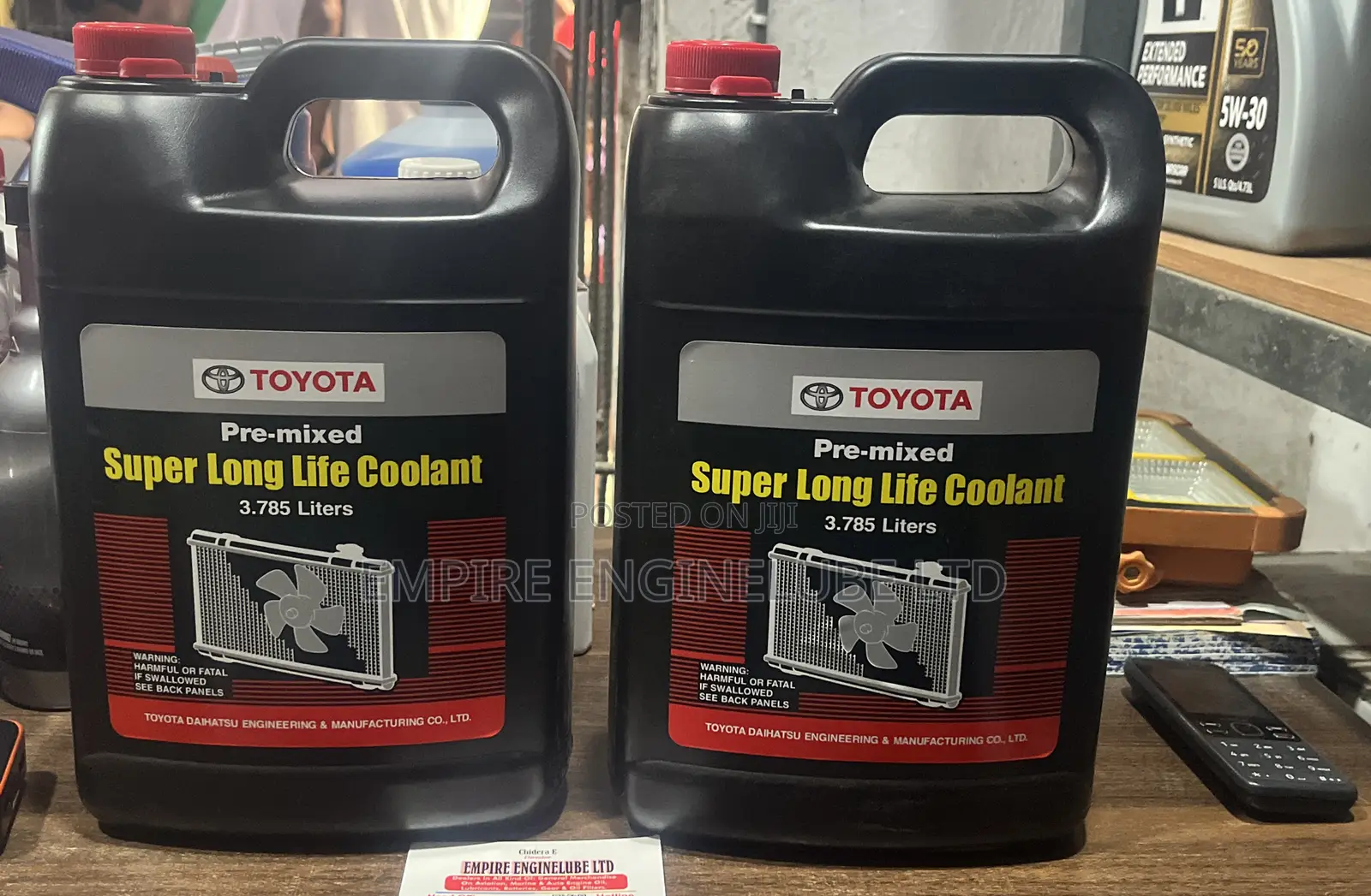 Toyota Pre-Mixed Coolant 4litres