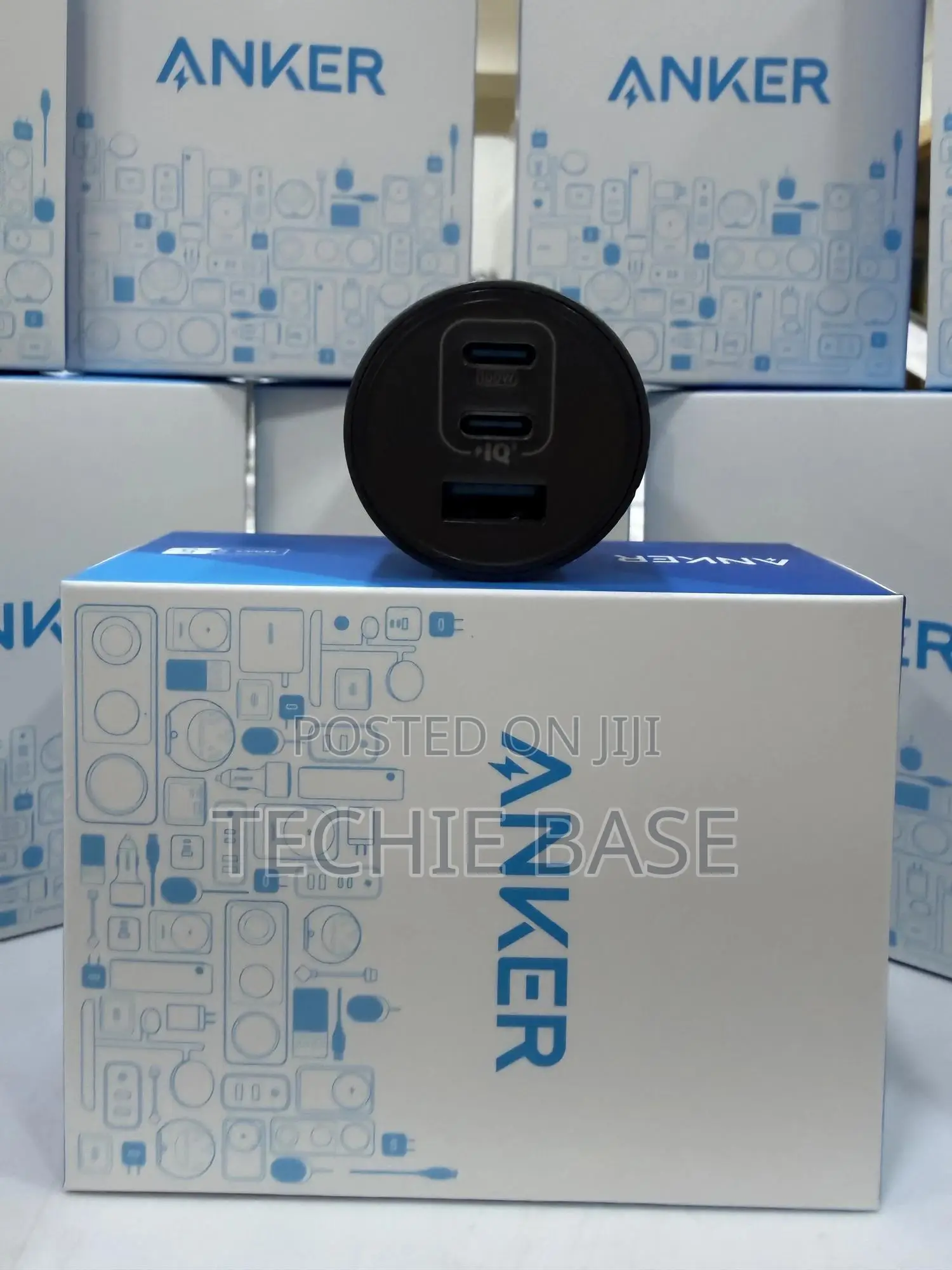 Anker Nano Car Charger (167.5w, 3 Ports)