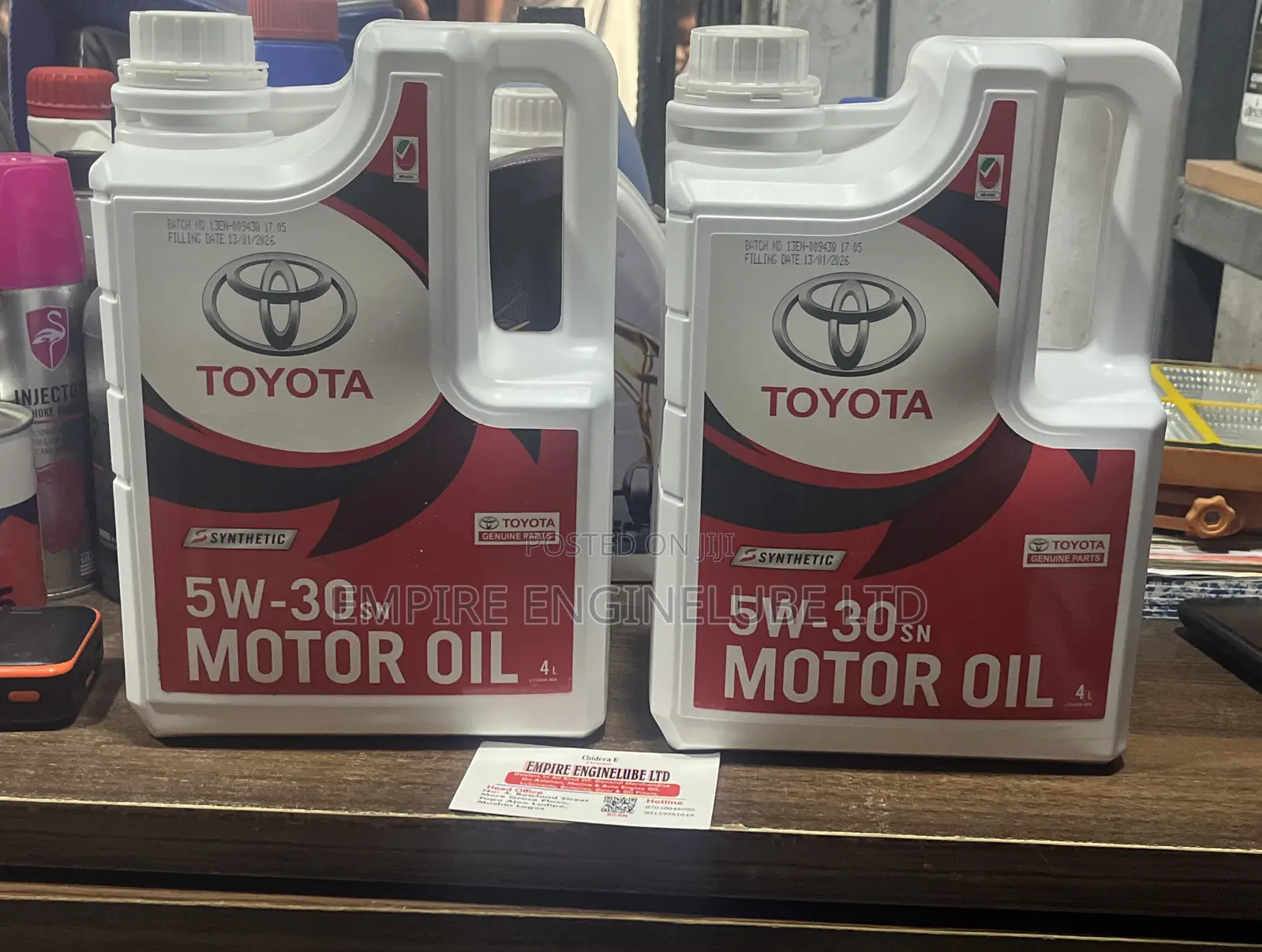 Toyota 5w30 4litres