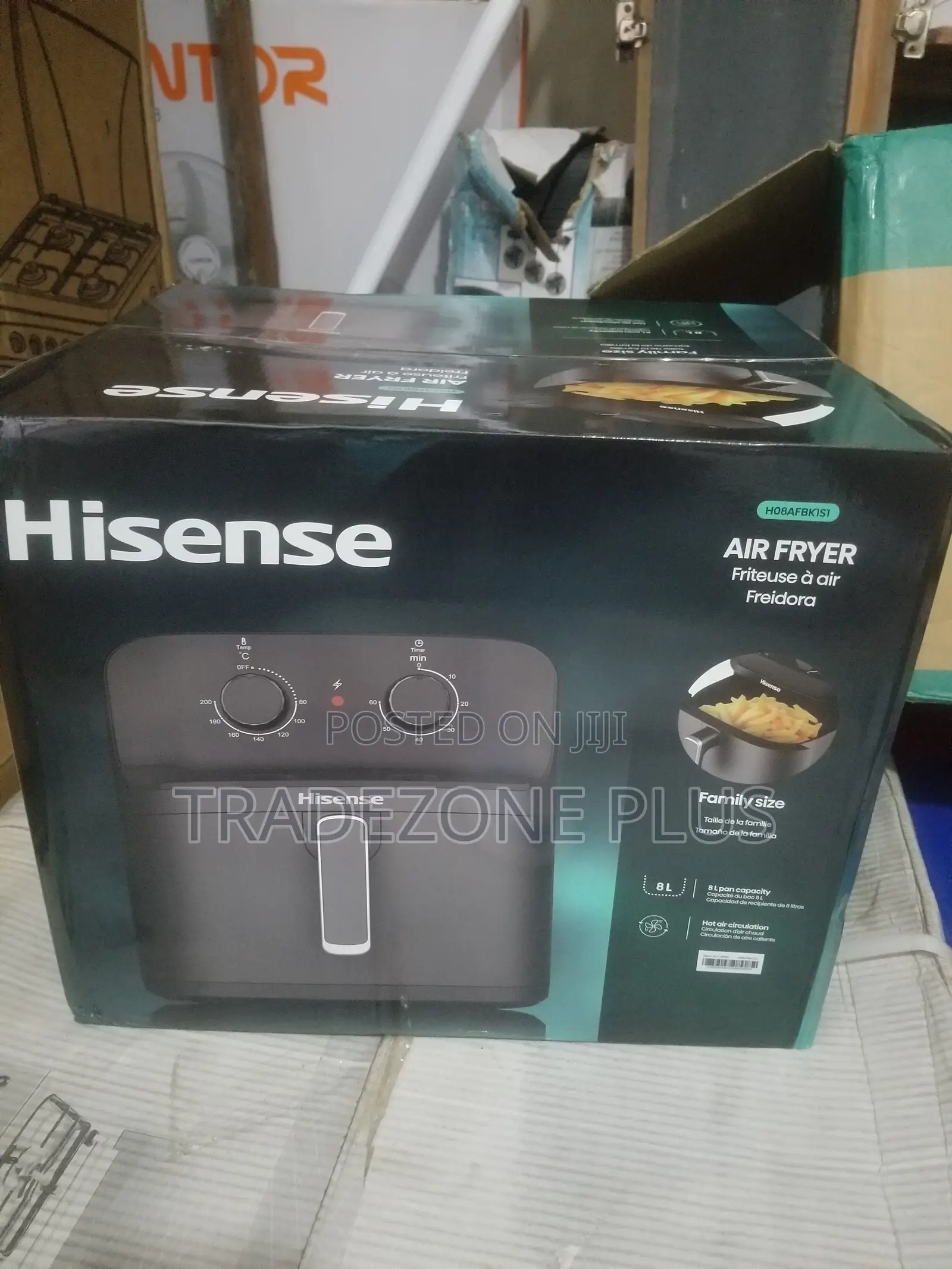 Stylish Black Design Airfryer Hisense