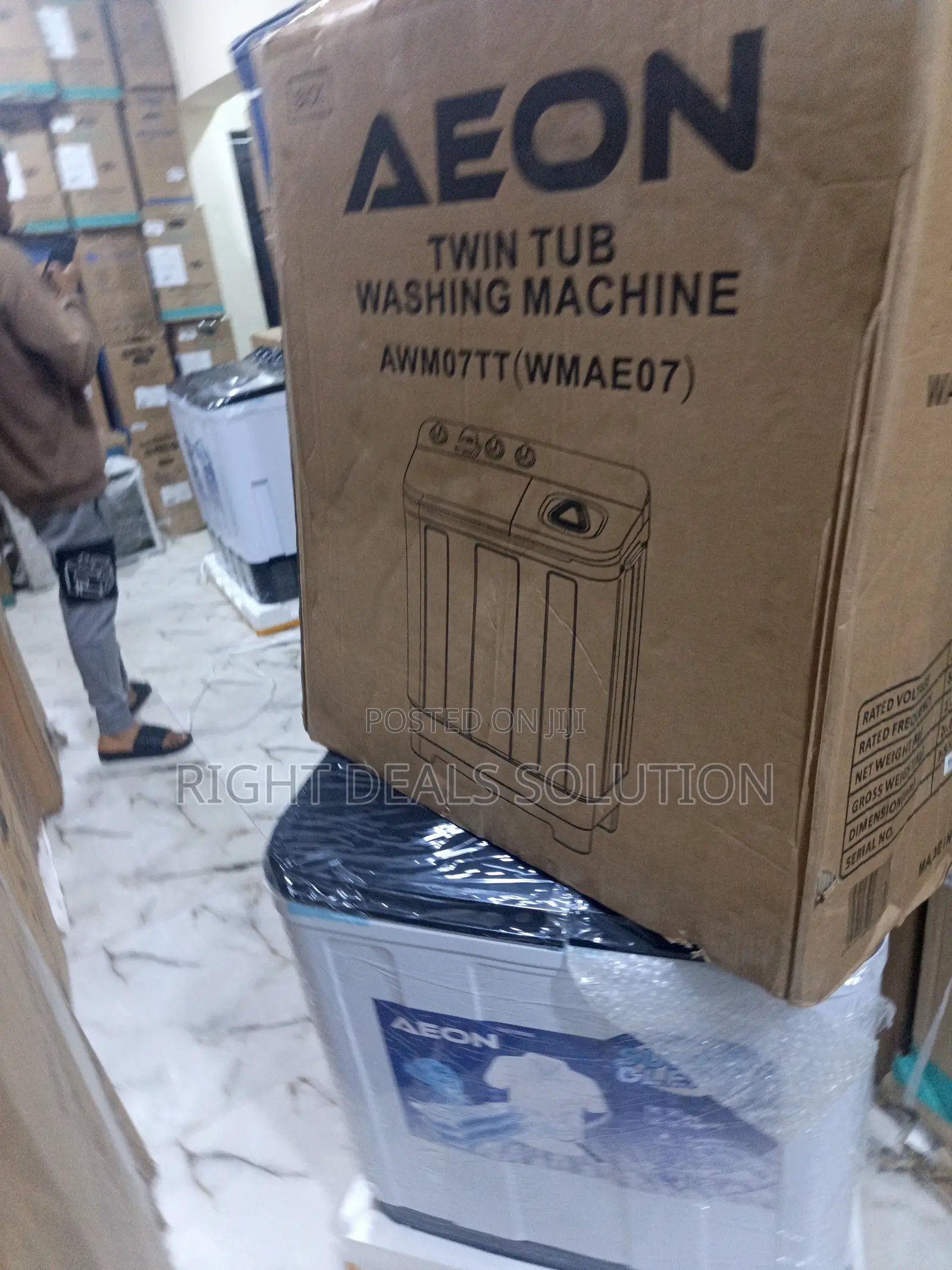 Aeon 7kg Twin Tub Washing Appliance