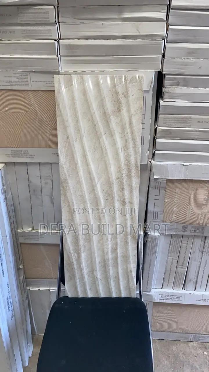 30X90 Tempo Cotton Curve Glossy Tiles