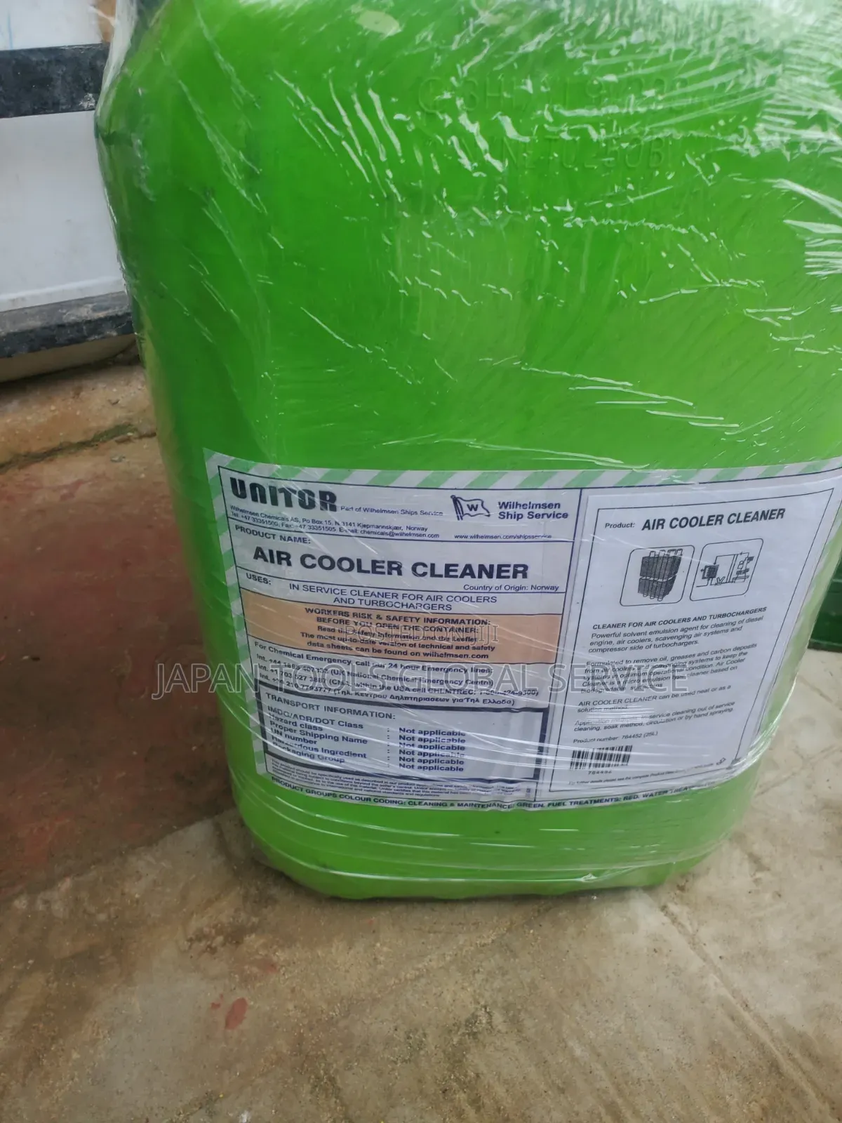 Unitor Air Cooler Cleaner (25Liters)