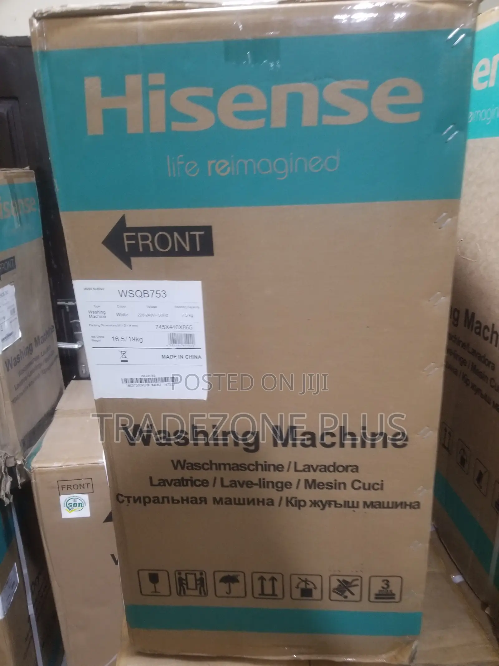 WM WSQB 753 Washing Machine – Powerful Cleaning Reliable Performance