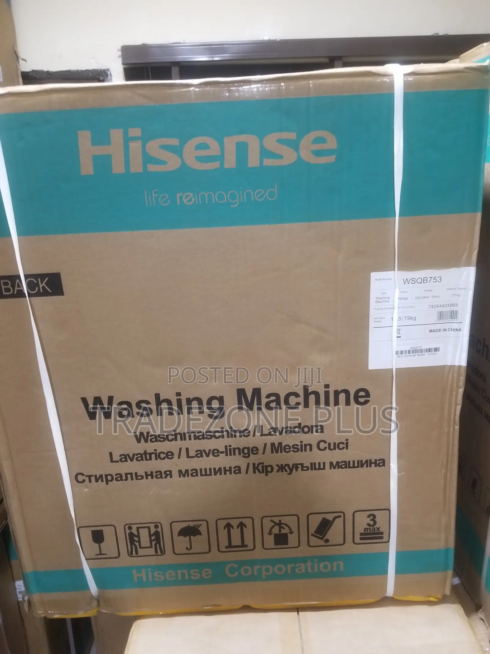 WM WSQB 753 Washing Machine – Powerful Cleaning Reliable Performance